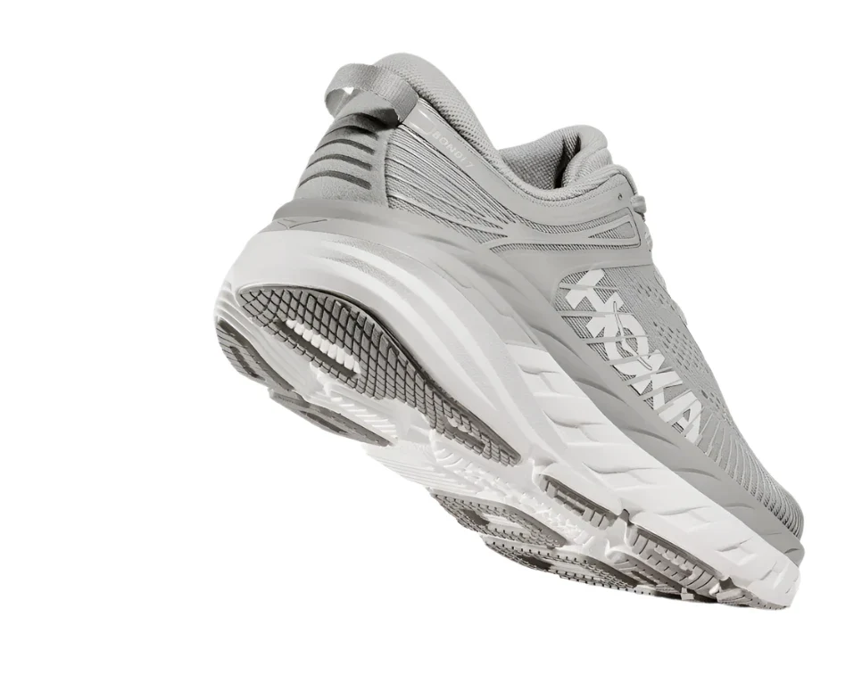 MEN'S HOKA BONDI 7 | HARBOR MIST / WHITE - Image 5