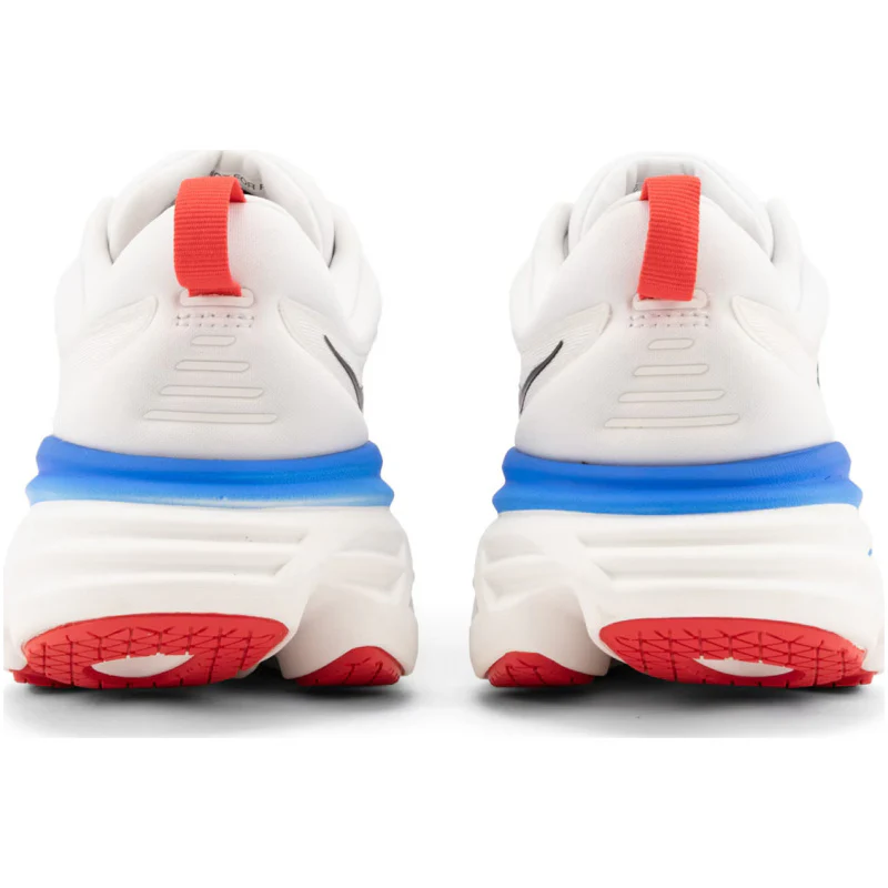MEN'S HOKA BONDI 8 | BLANC DE BLANC / VIRTUAL BLUE - Image 4