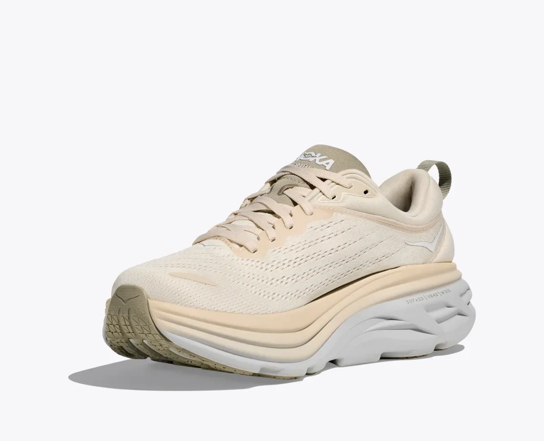 MEN'S HOKA BONDI 8 | OATMILK / BARLEY - Image 2