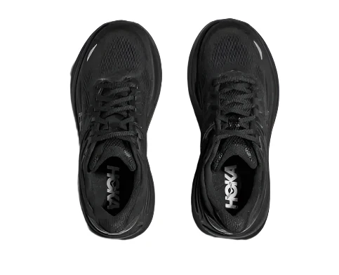 MEN'S HOKA BONDI 9 | BLACK / BLACK - Image 2