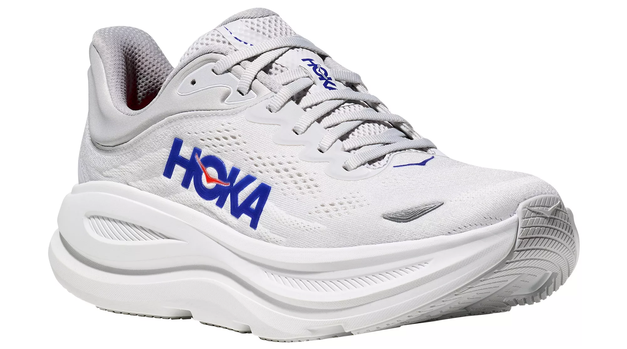 MEN'S HOKA BONDI 9 | COSMIC GREY / ULTRAMARINE - Image 3