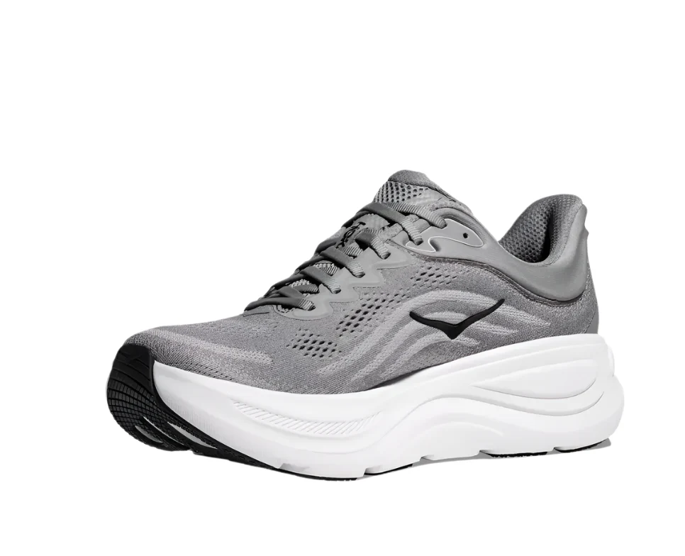 MEN'S HOKA BONDI 9 | GALACTIC GREY / STELLAR GREY - Image 4