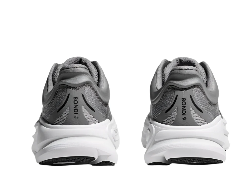 MEN'S HOKA BONDI 9 | GALACTIC GREY / STELLAR GREY - Image 5