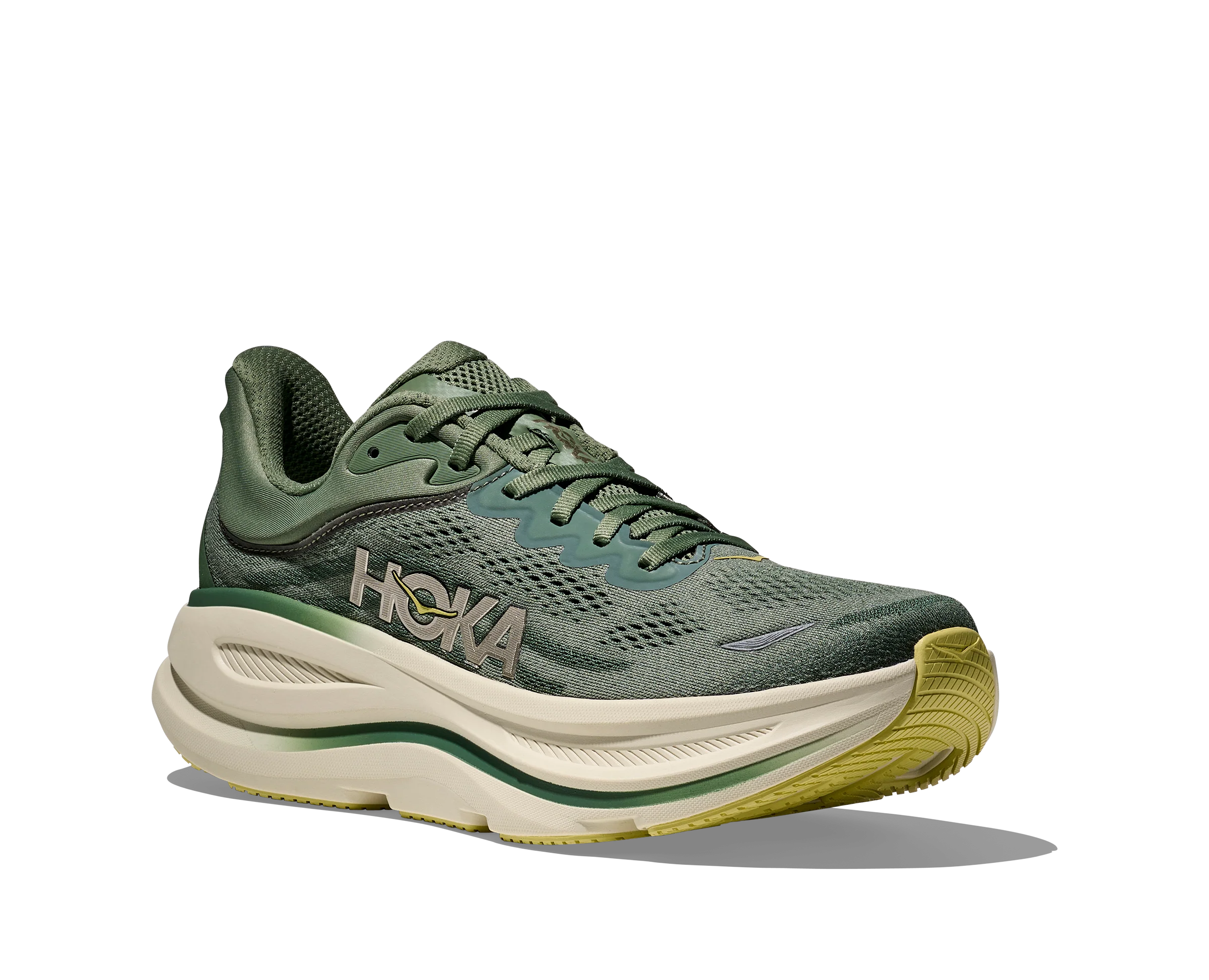 MEN'S HOKA BONDI 9 | GRASSLAND | SUCCULENT | FERN - Image 3
