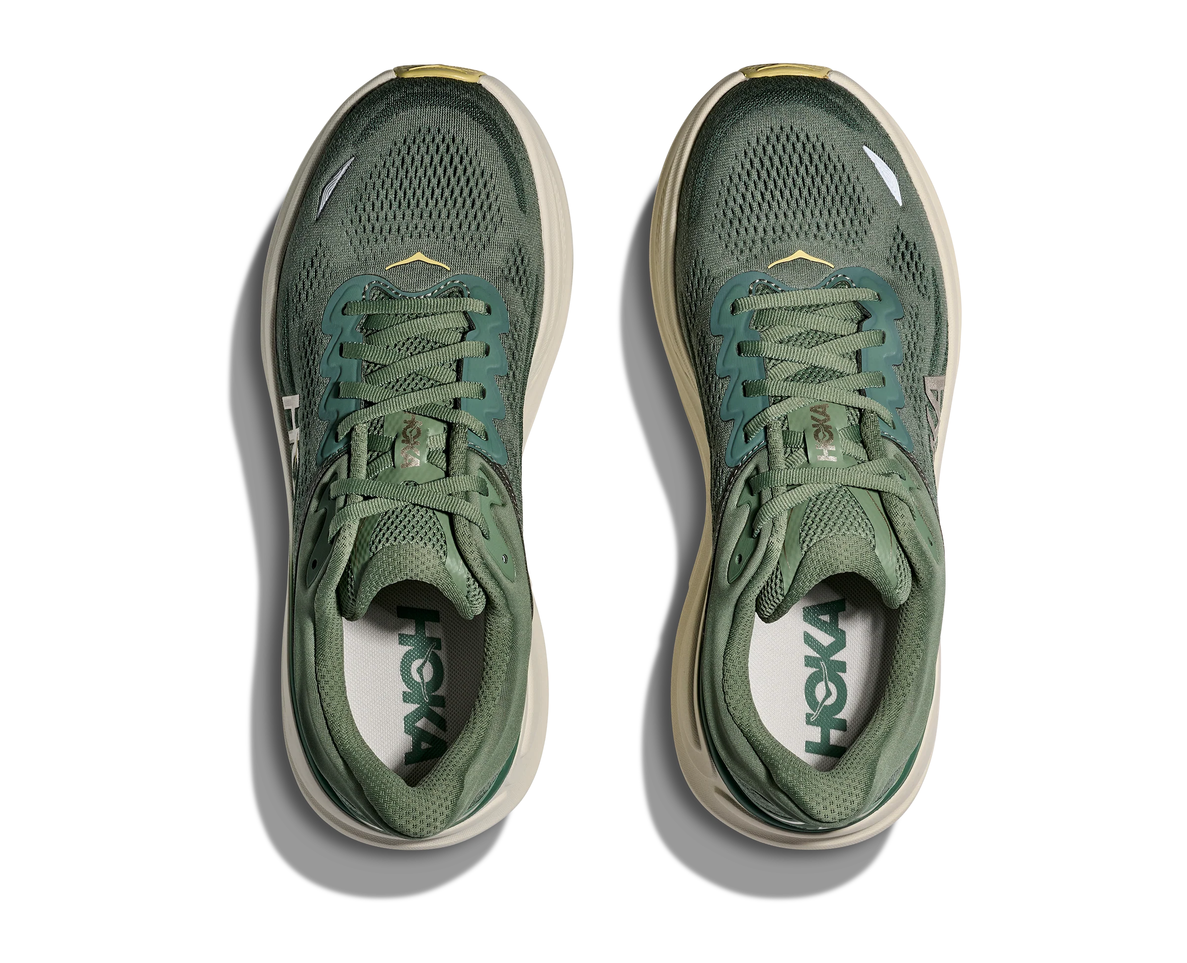 MEN'S HOKA BONDI 9 | GRASSLAND | SUCCULENT | FERN - Image 5