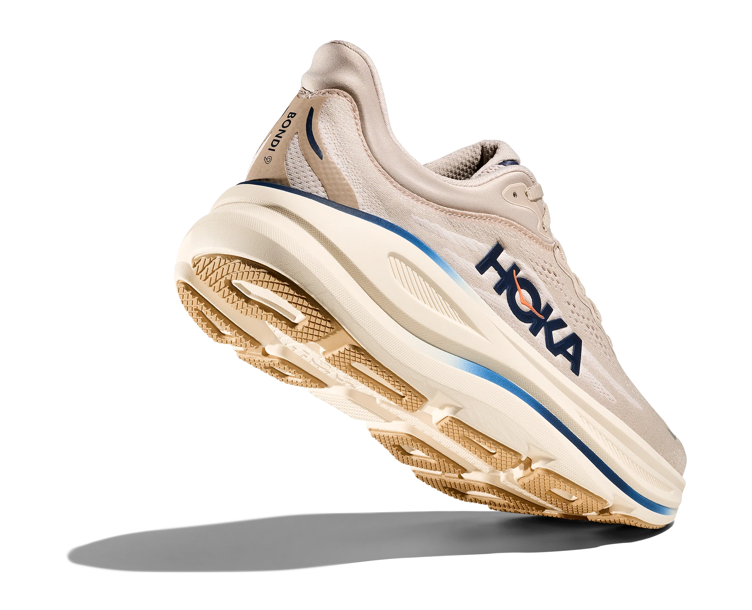 MEN'S HOKA BONDI 9 | STUCCO | GROUT - Image 4