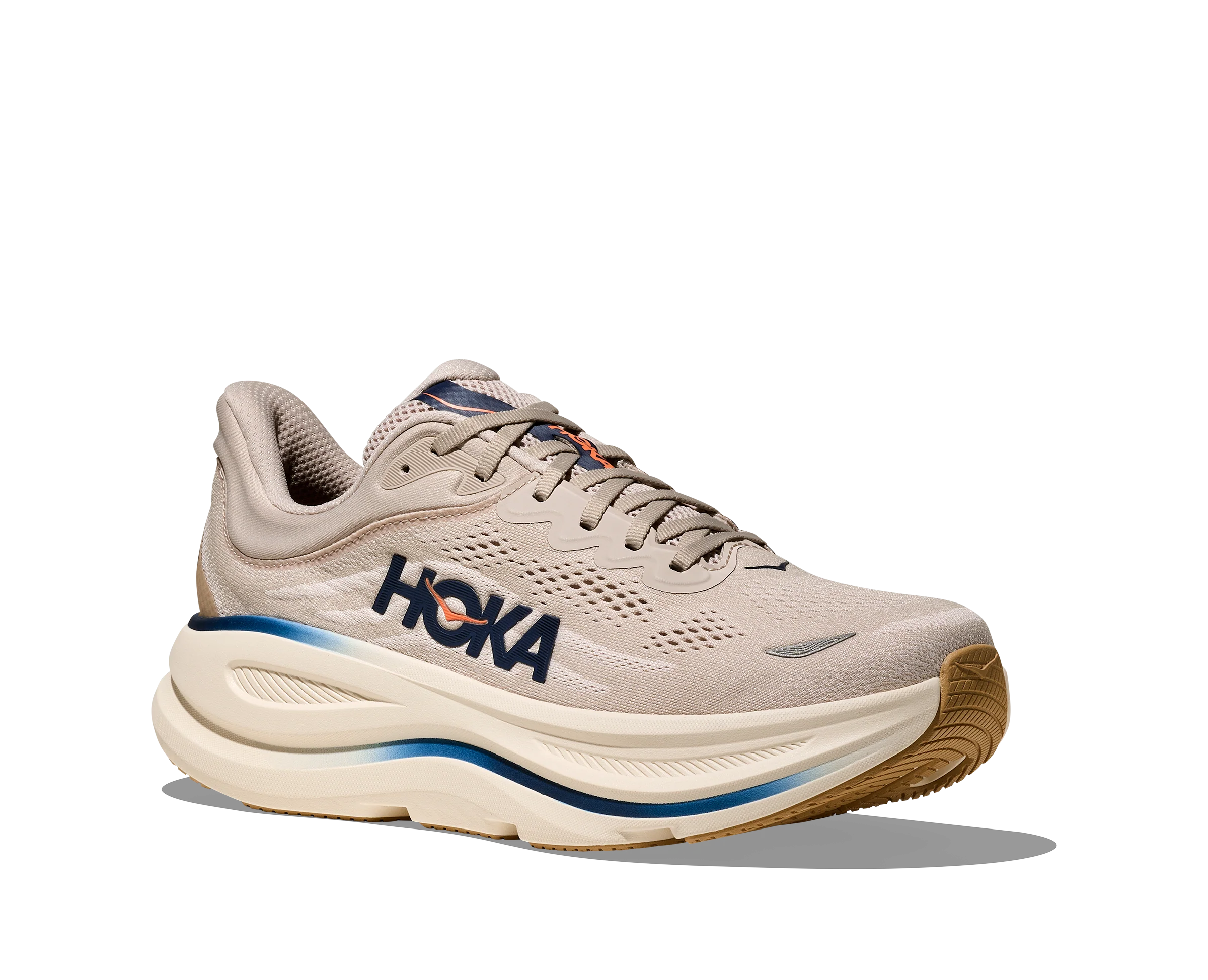 MEN'S HOKA BONDI 9 | STUCCO | GROUT - Image 5