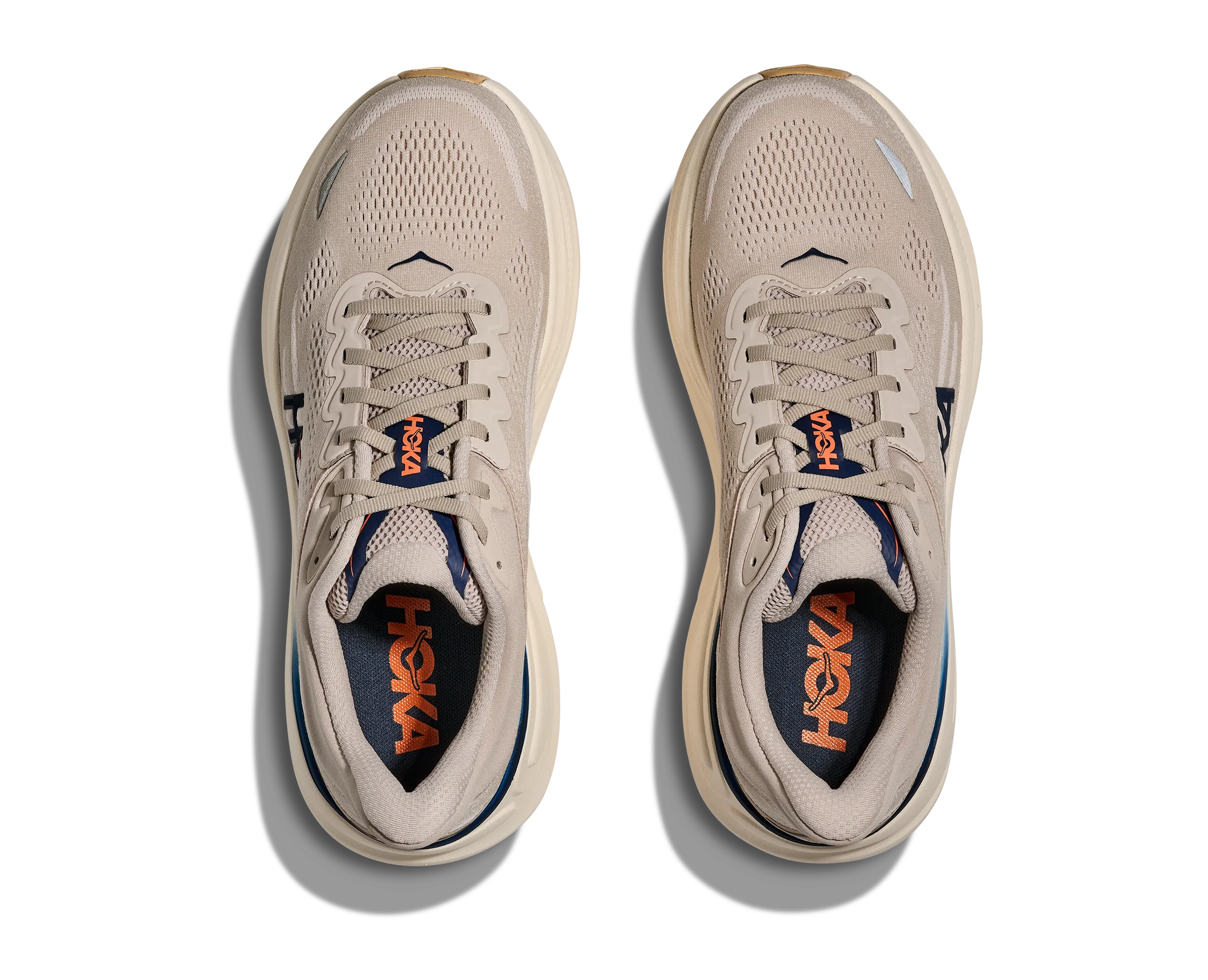 MEN'S HOKA BONDI 9 | STUCCO | GROUT - Image 7