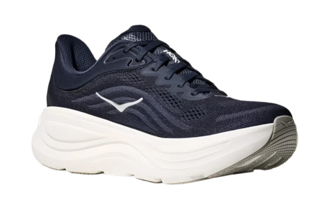 MEN'S HOKA BONDI 9 | VARSITY NAVY / WHITE - Image 3
