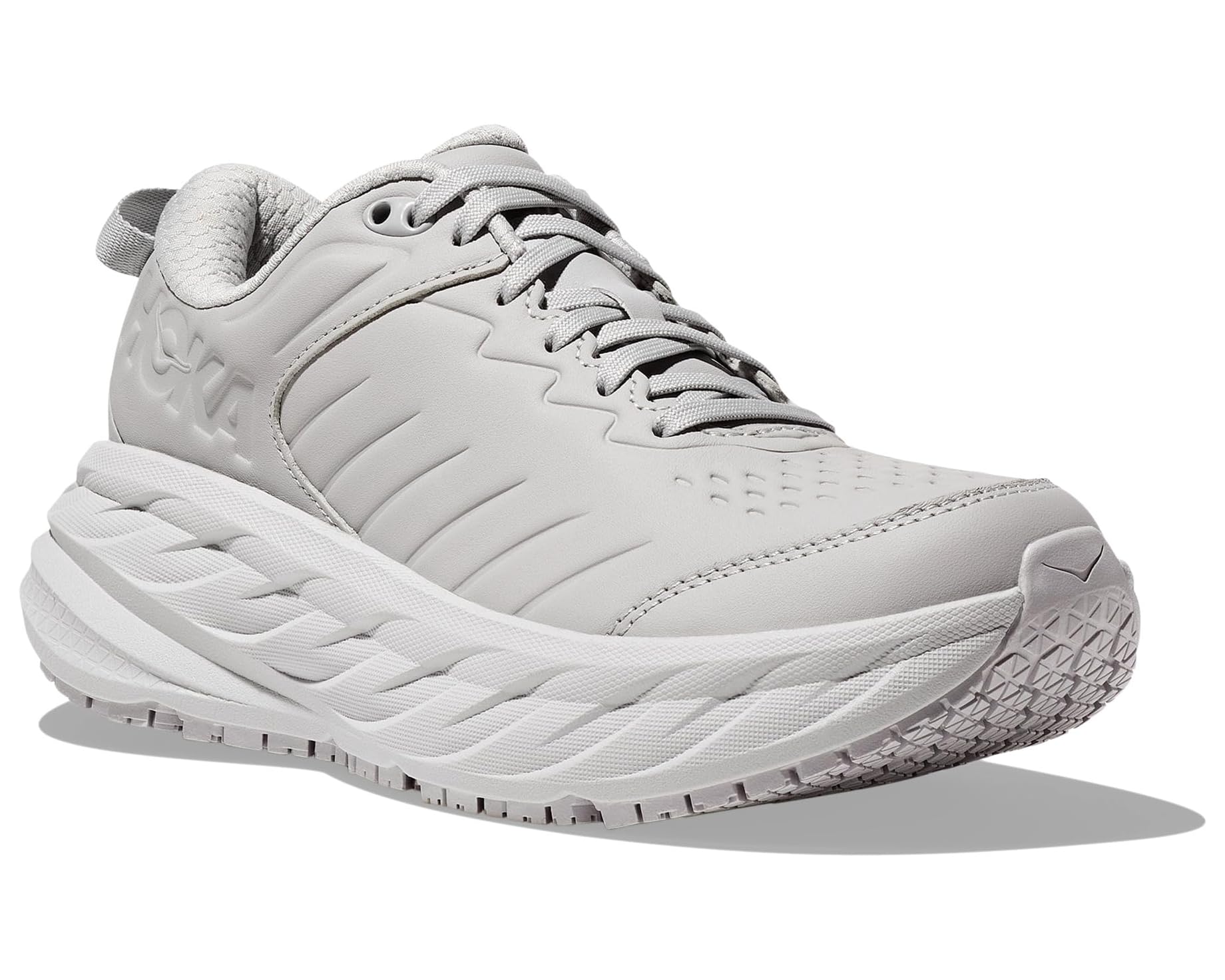 MEN'S HOKA BONDI SLIP RESISTANT | HARBOR MIST / LUNAR ROCK - Image 3