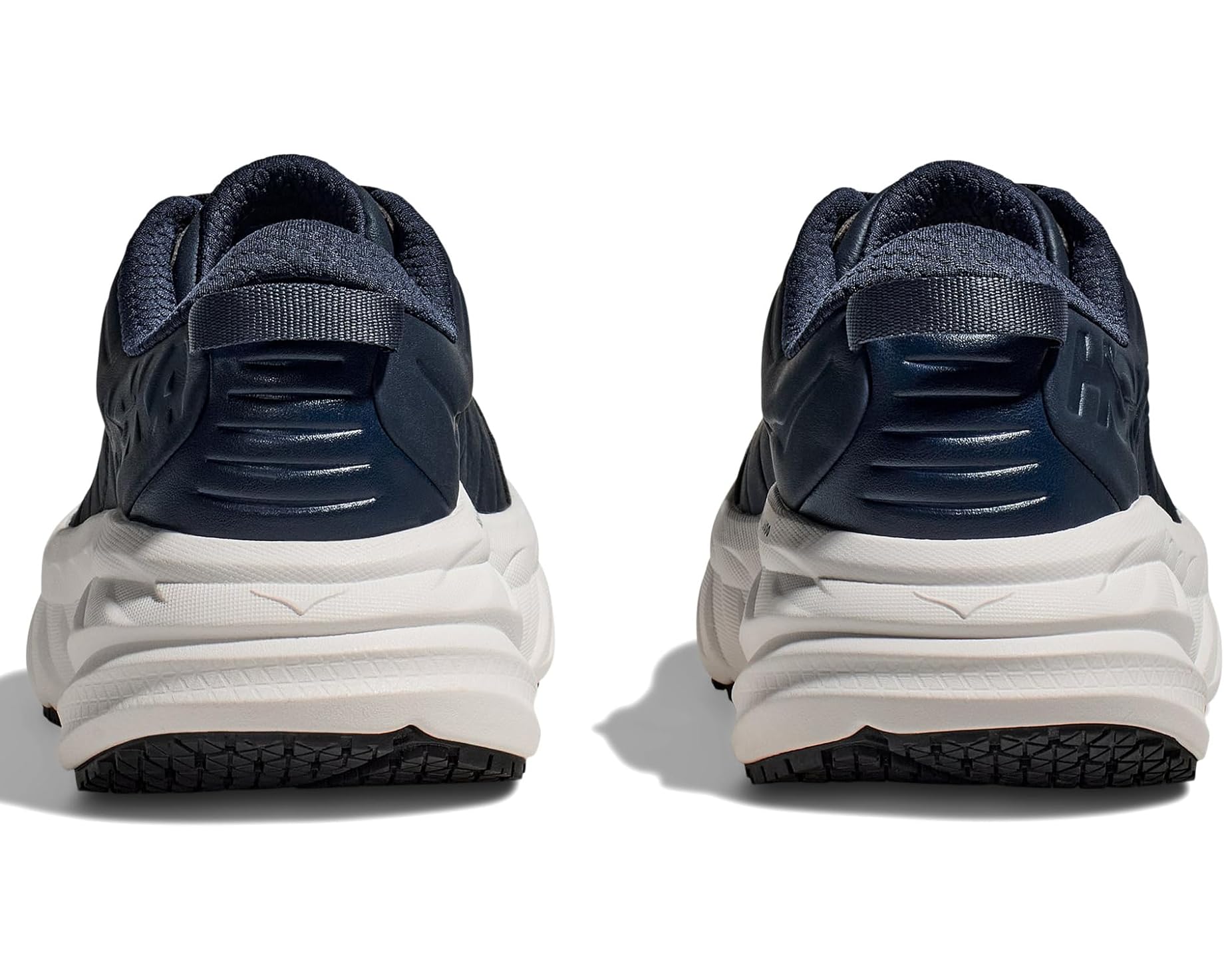 MEN'S HOKA BONDI SLIP RESISTANT | OUTERSPACE / WHITE - Image 5