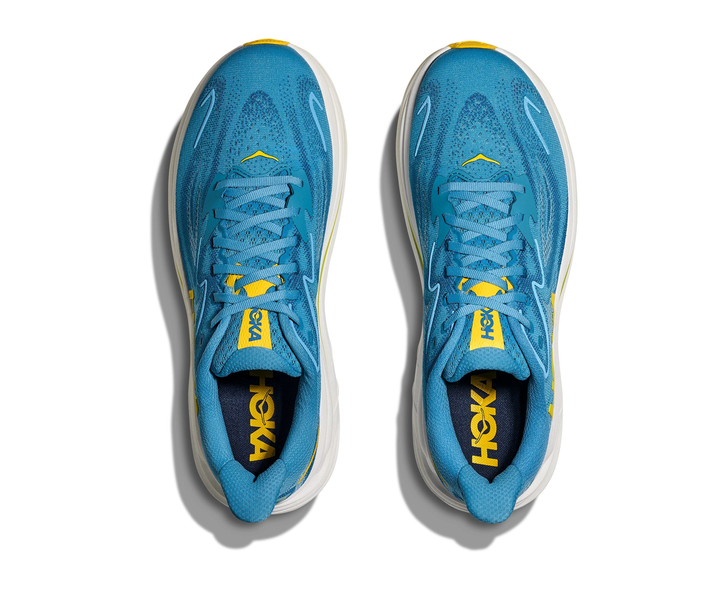 MEN'S HOKA CLIFTON 10 | ALPINE BLUE | FOGGY NIGHT - Image 6