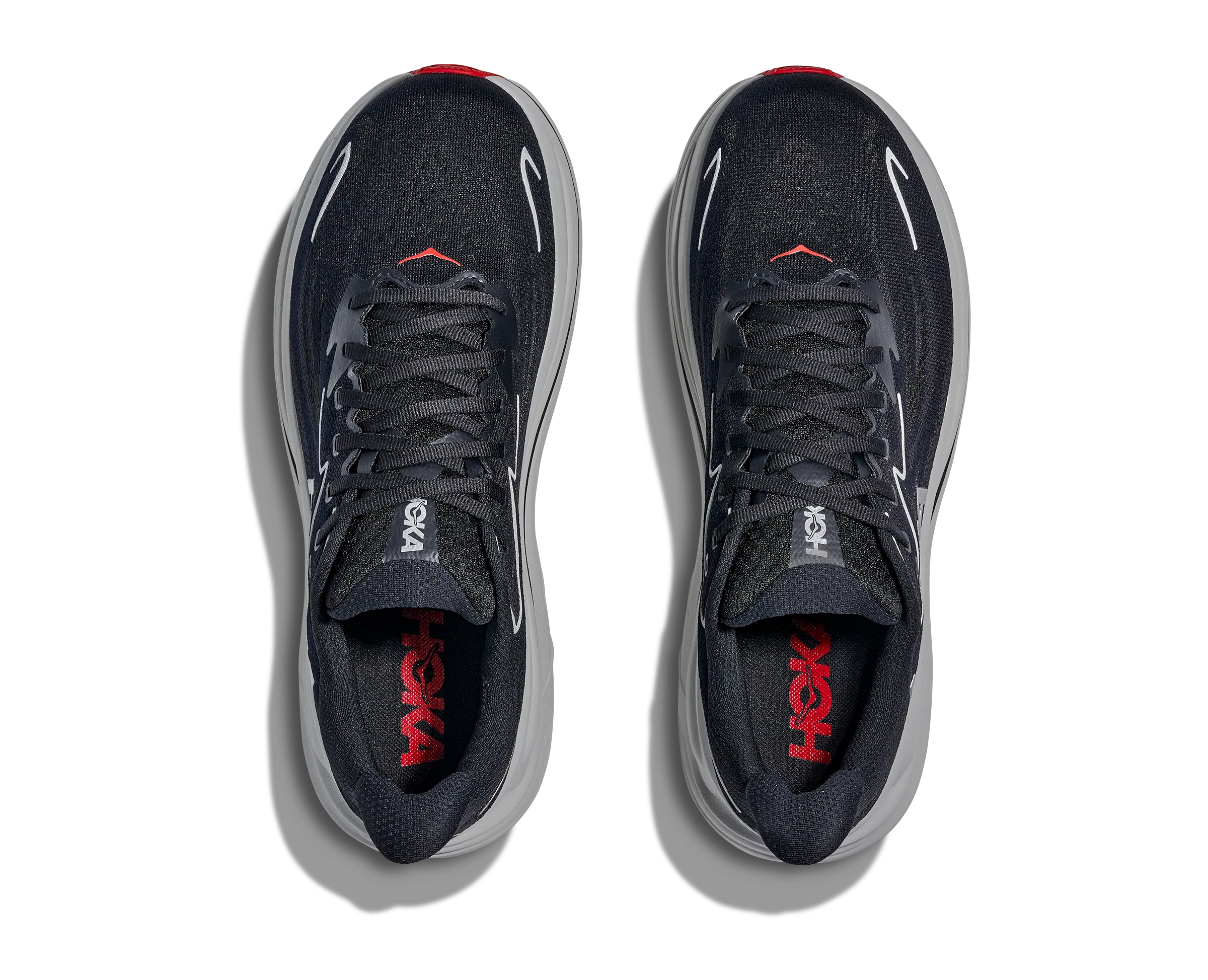 MEN'S HOKA CLIFTON 10 | BLACK / SILVER - Image 7