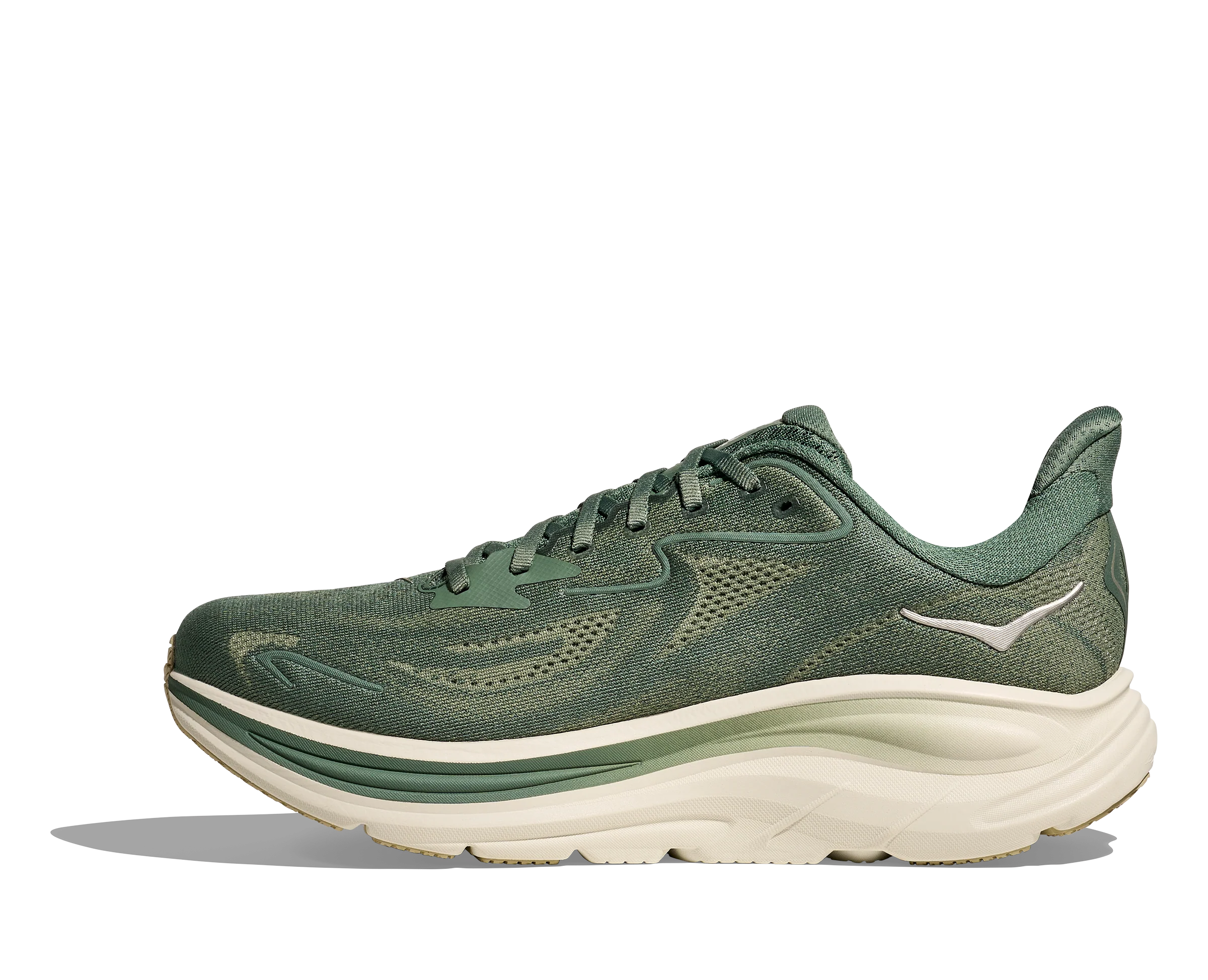 MEN'S HOKA CLIFTON 10 | FERN | TRUFFLE SALT - Image 2