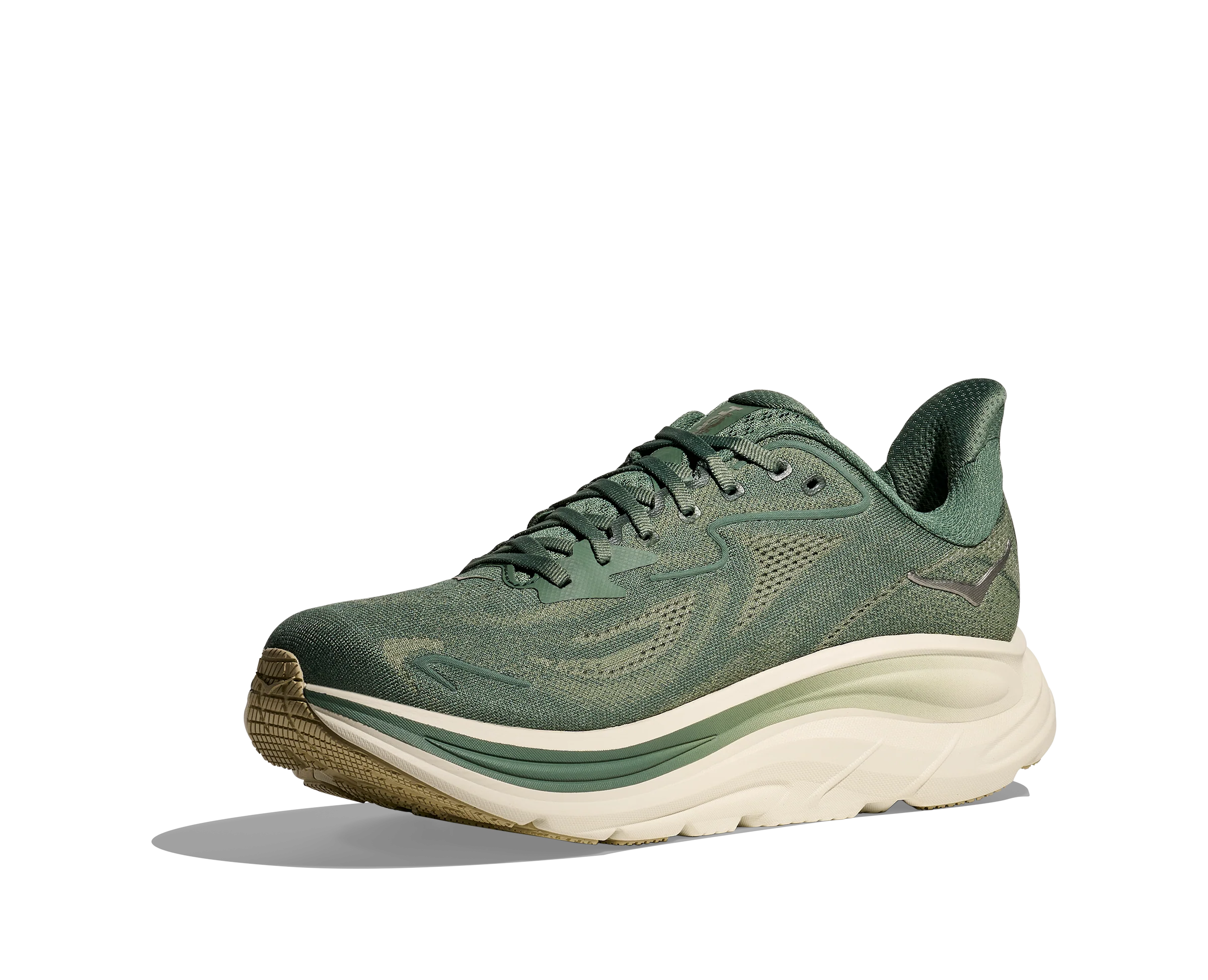 MEN'S HOKA CLIFTON 10 | FERN | TRUFFLE SALT - Image 3