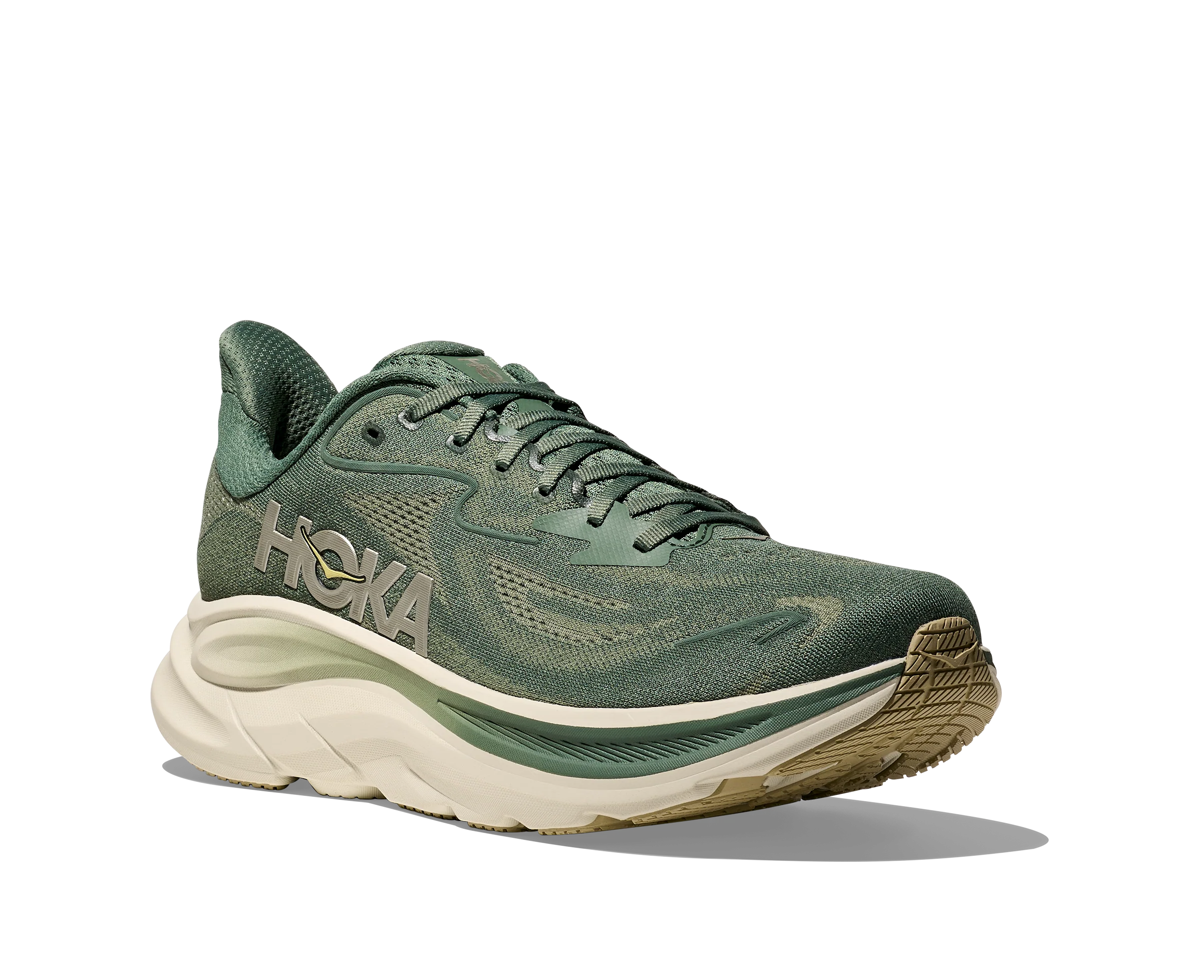 MEN'S HOKA CLIFTON 10 | FERN | TRUFFLE SALT - Image 5