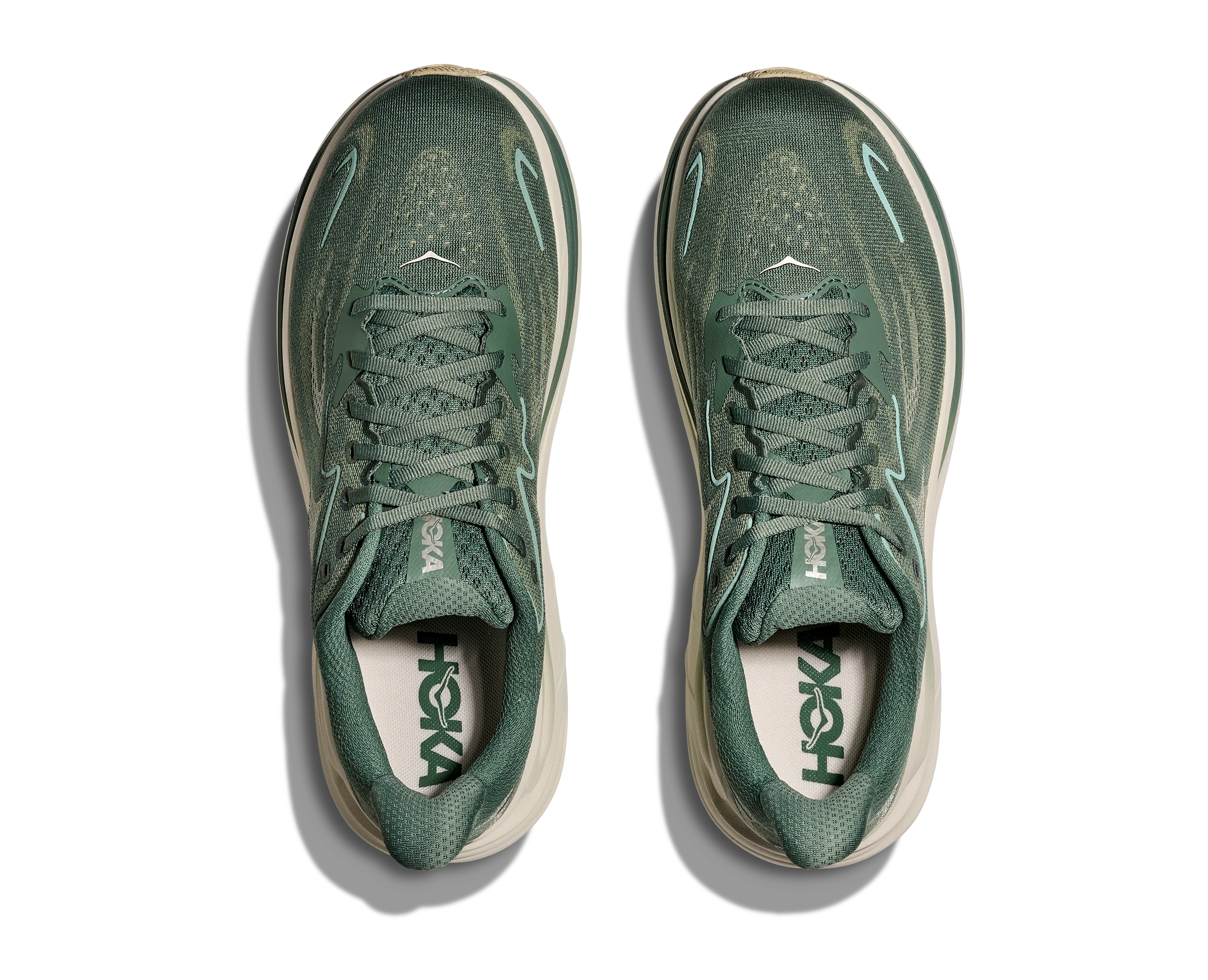 MEN'S HOKA CLIFTON 10 | FERN | TRUFFLE SALT - Image 7