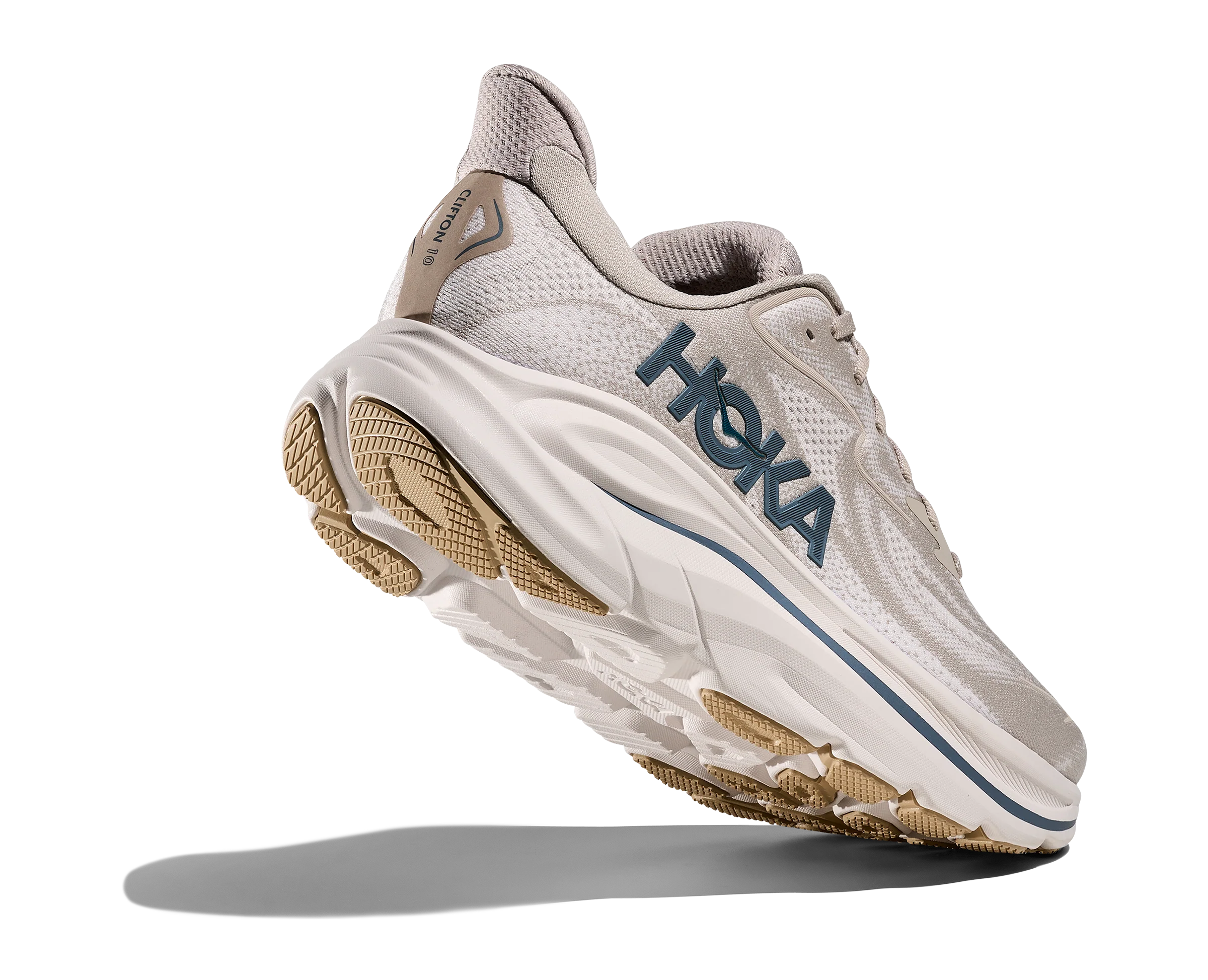 MEN'S HOKA CLIFTON 10 | PUTTY | GROUT - Image 5