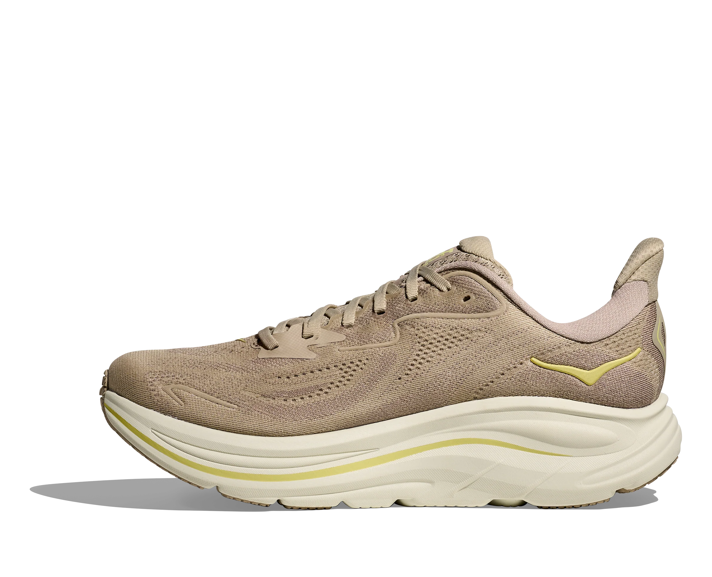 MEN'S HOKA CLIFTON 10 | RAW LINEN | STONE - Image 2