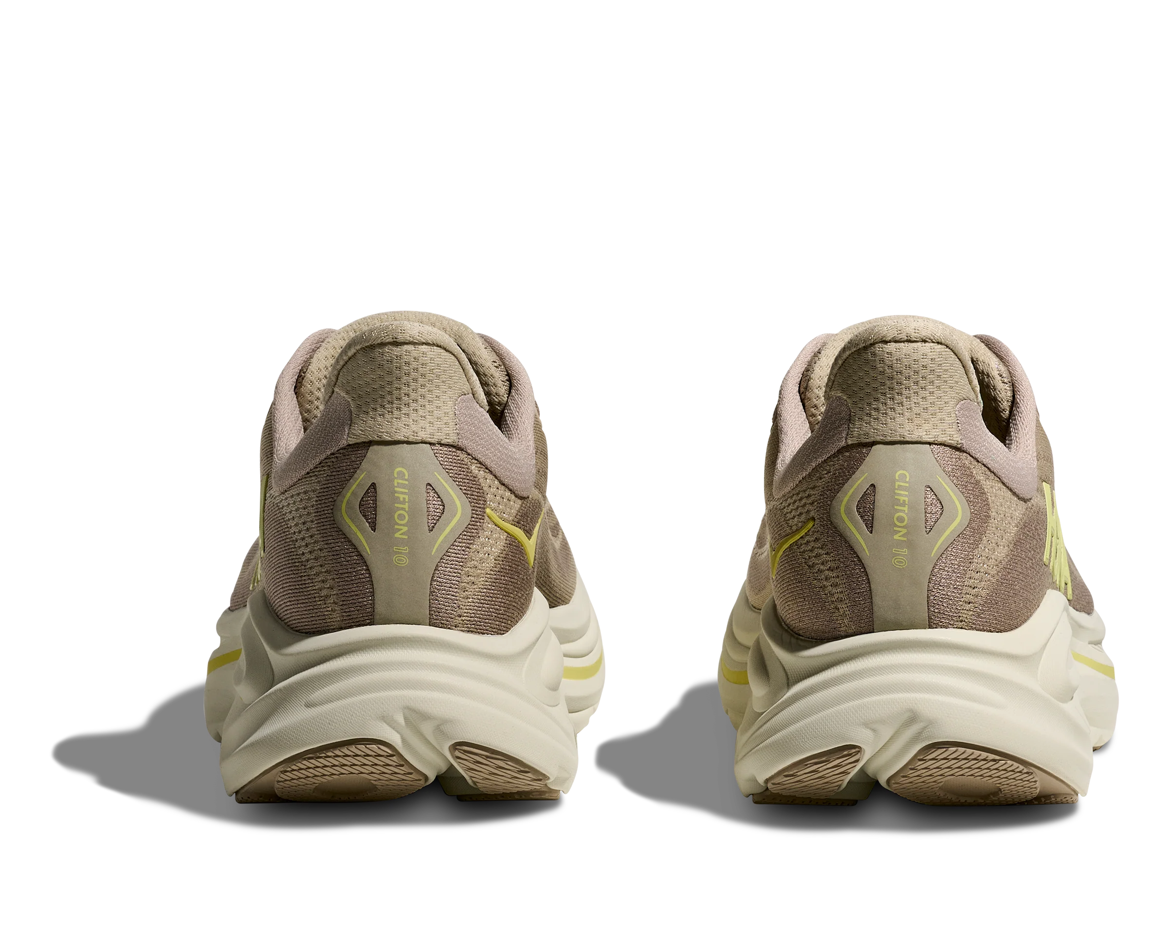 MEN'S HOKA CLIFTON 10 | RAW LINEN | STONE - Image 6