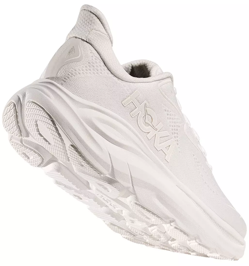 MEN'S HOKA CLIFTON 10 | WHITE / WHITE - Image 5