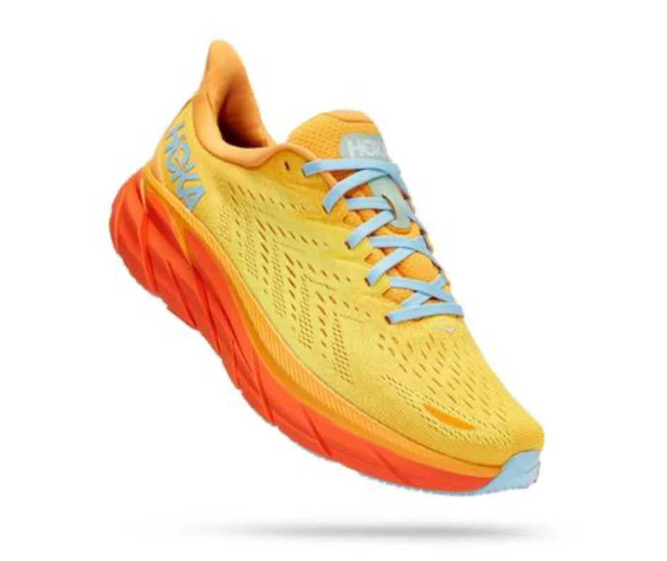 MEN'S HOKA CLIFTON 8 | RADIANT YELLOW / MAIZE - Image 2