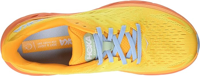 MEN'S HOKA CLIFTON 8 | RADIANT YELLOW / MAIZE - Image 6