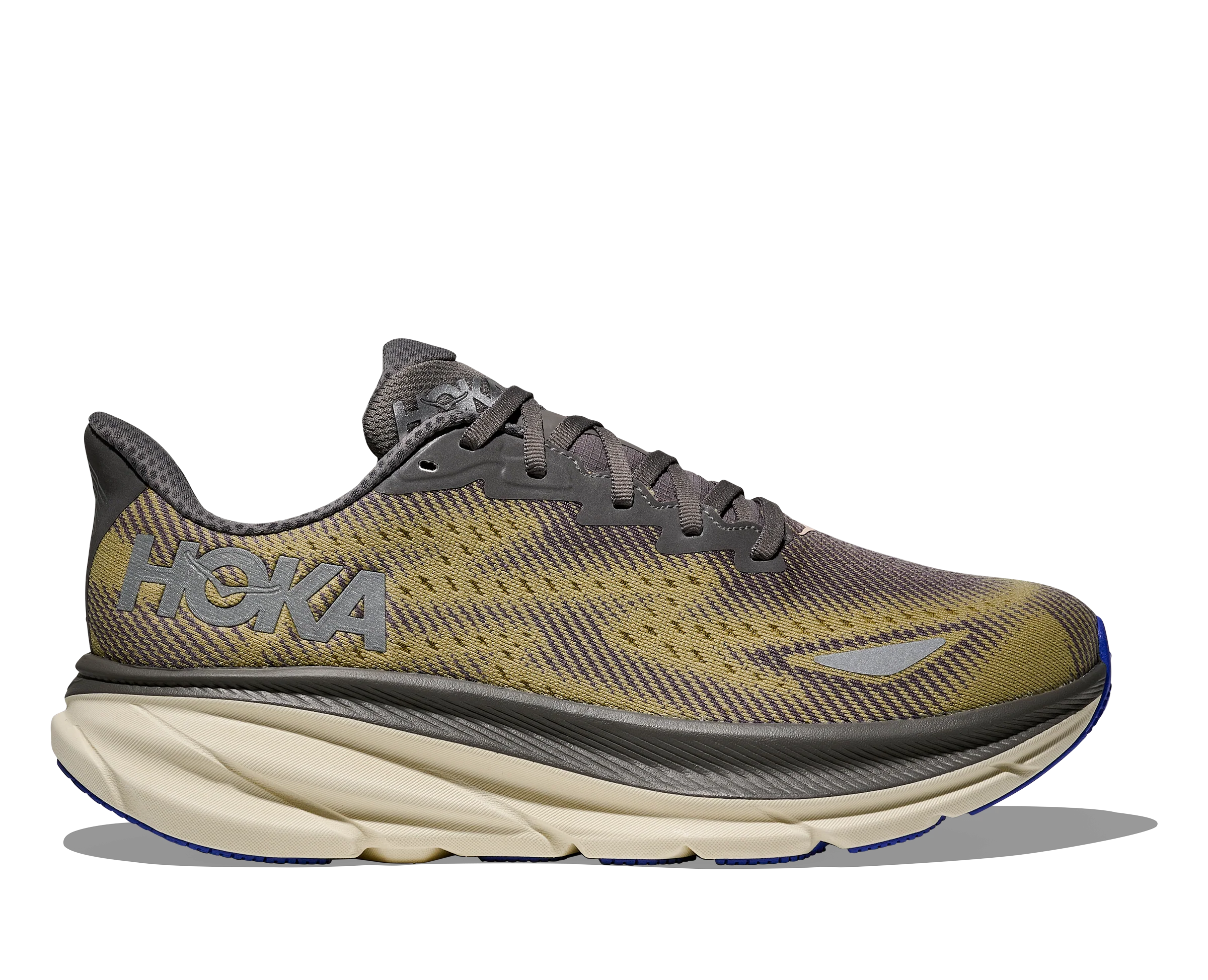 MEN'S HOKA CLIFTON 9 GTX | GRAVEL / EGGSHELL