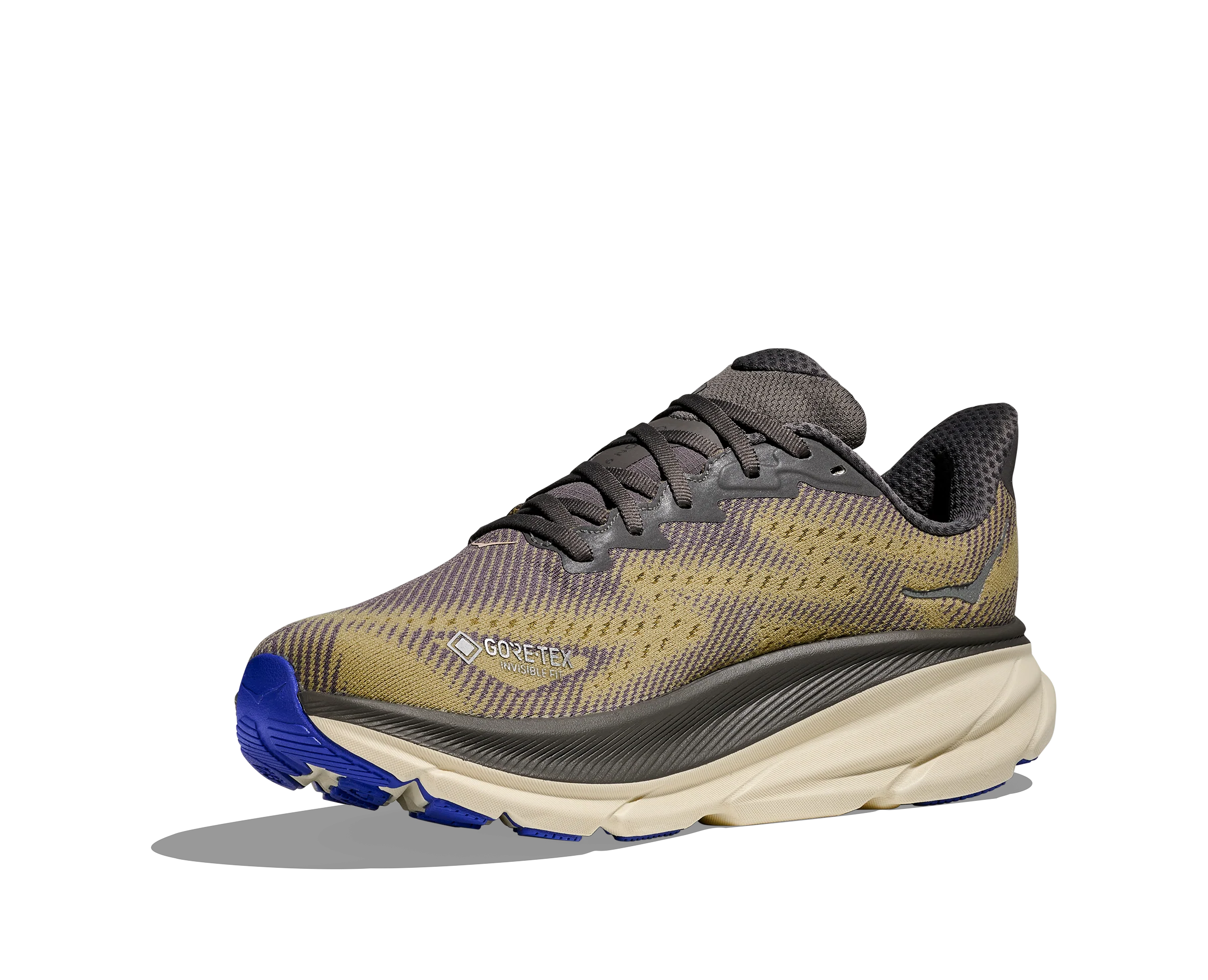 MEN'S HOKA CLIFTON 9 GTX | GRAVEL / EGGSHELL - Image 4