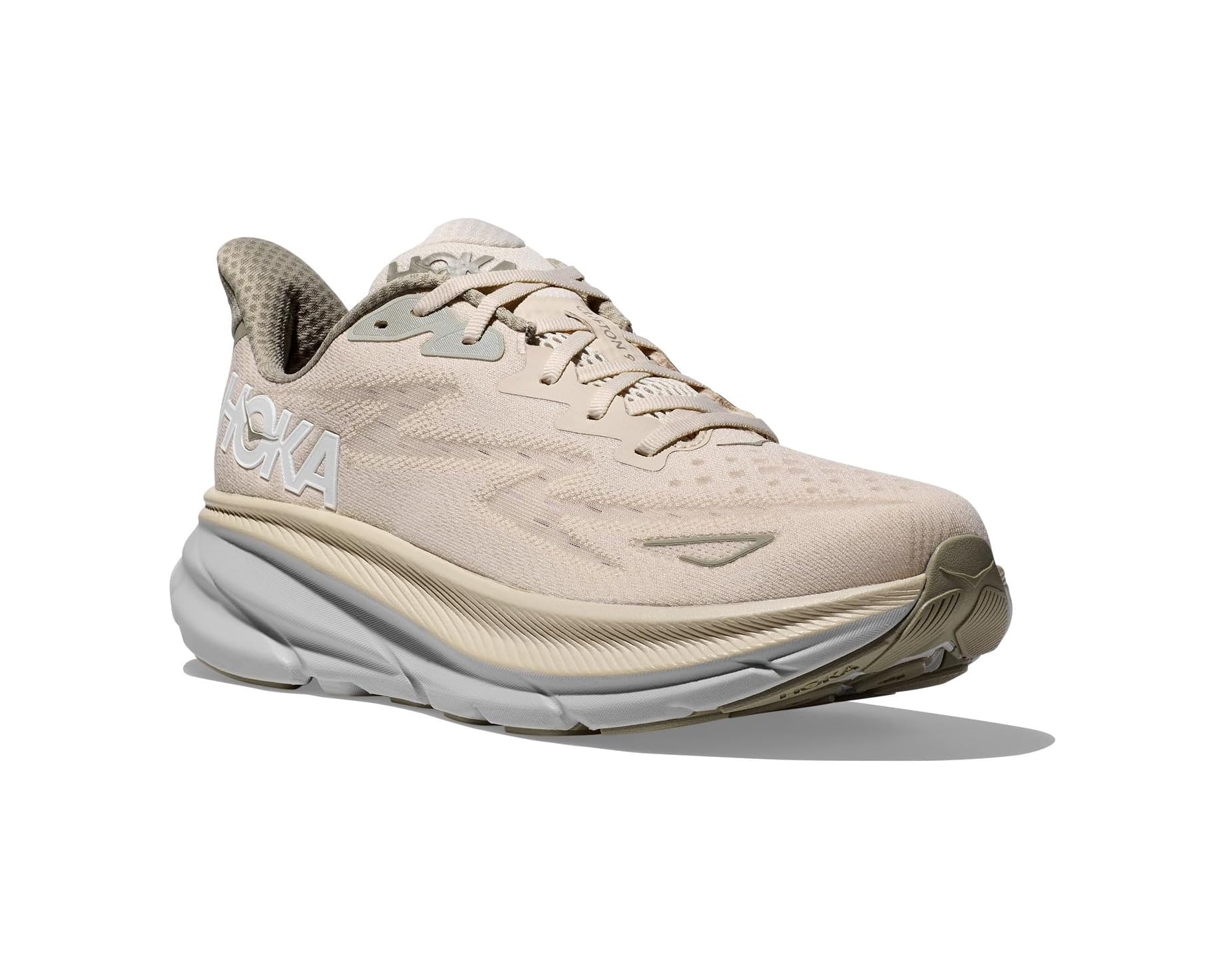 MEN'S HOKA CLIFTON 9 | OAT MILK / BARLEY - Image 3