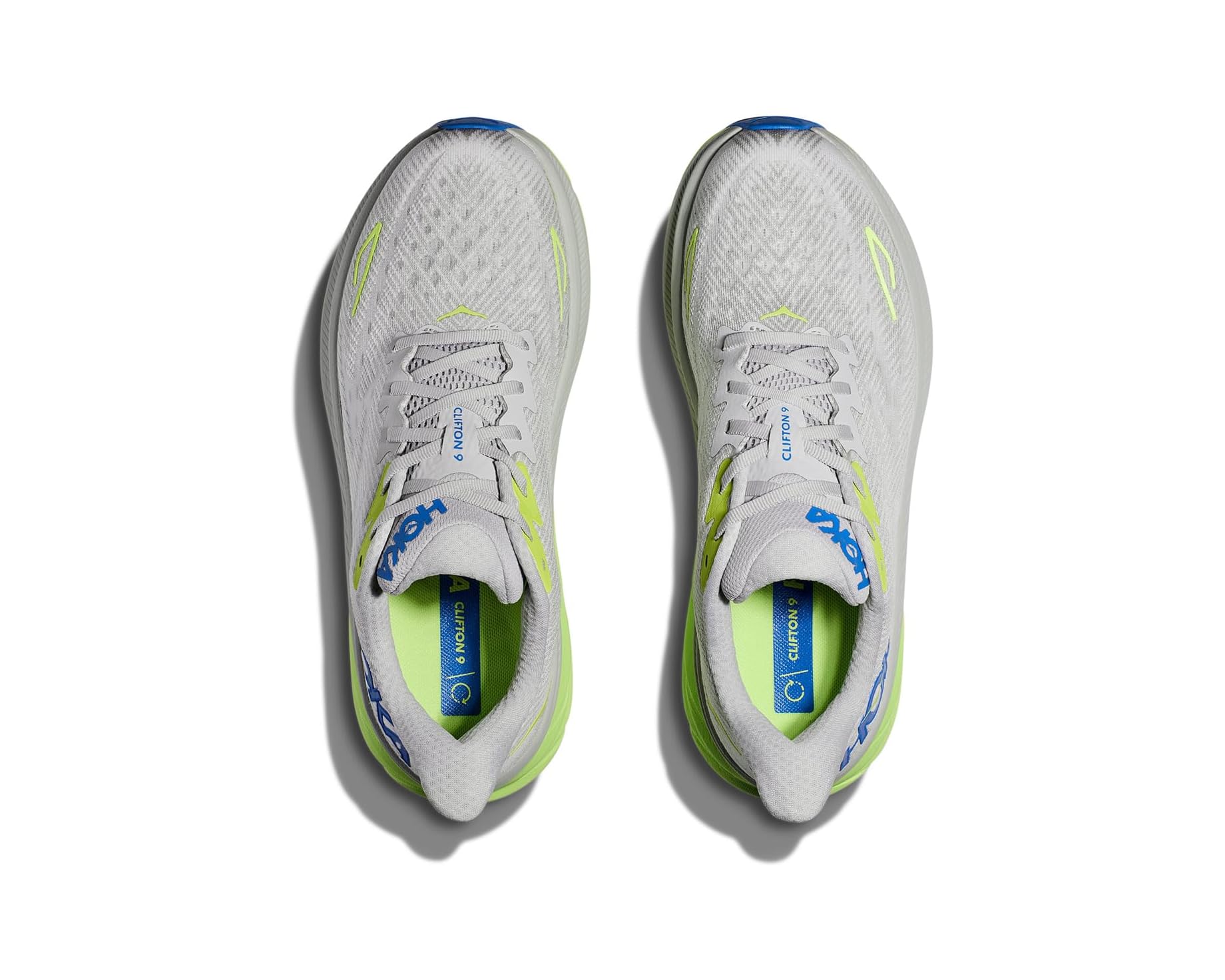 MEN'S HOKA CLIFTON 9 | STARDUST / ELECTRIC COBALT - Image 4