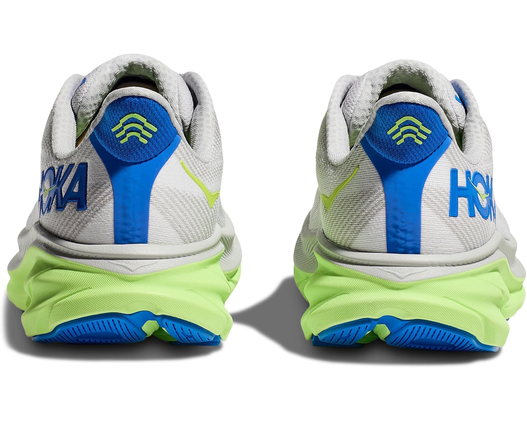 MEN'S HOKA CLIFTON 9 | STARDUST / ELECTRIC COBALT - Image 5