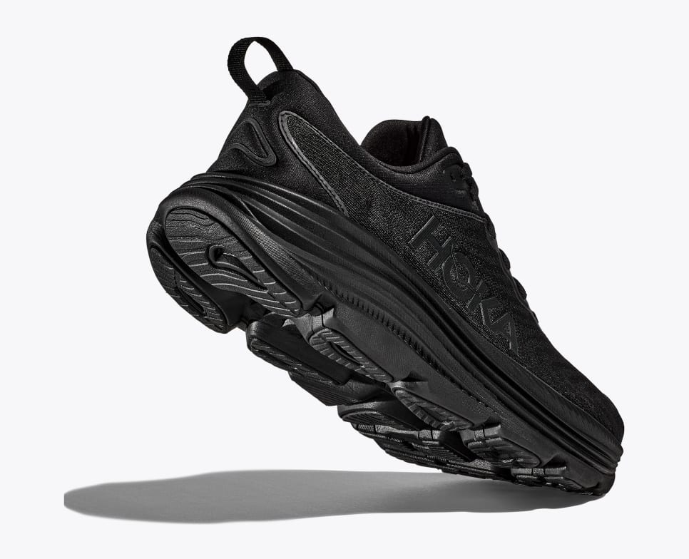 MEN'S HOKA GAVIOTA 5 | BLACK / BLACK - Image 5