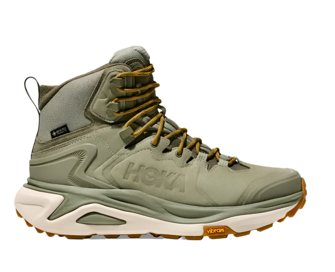 MEN'S HOKA KAHA 3 MID GTX | SEA MOSS / OAT MILK
