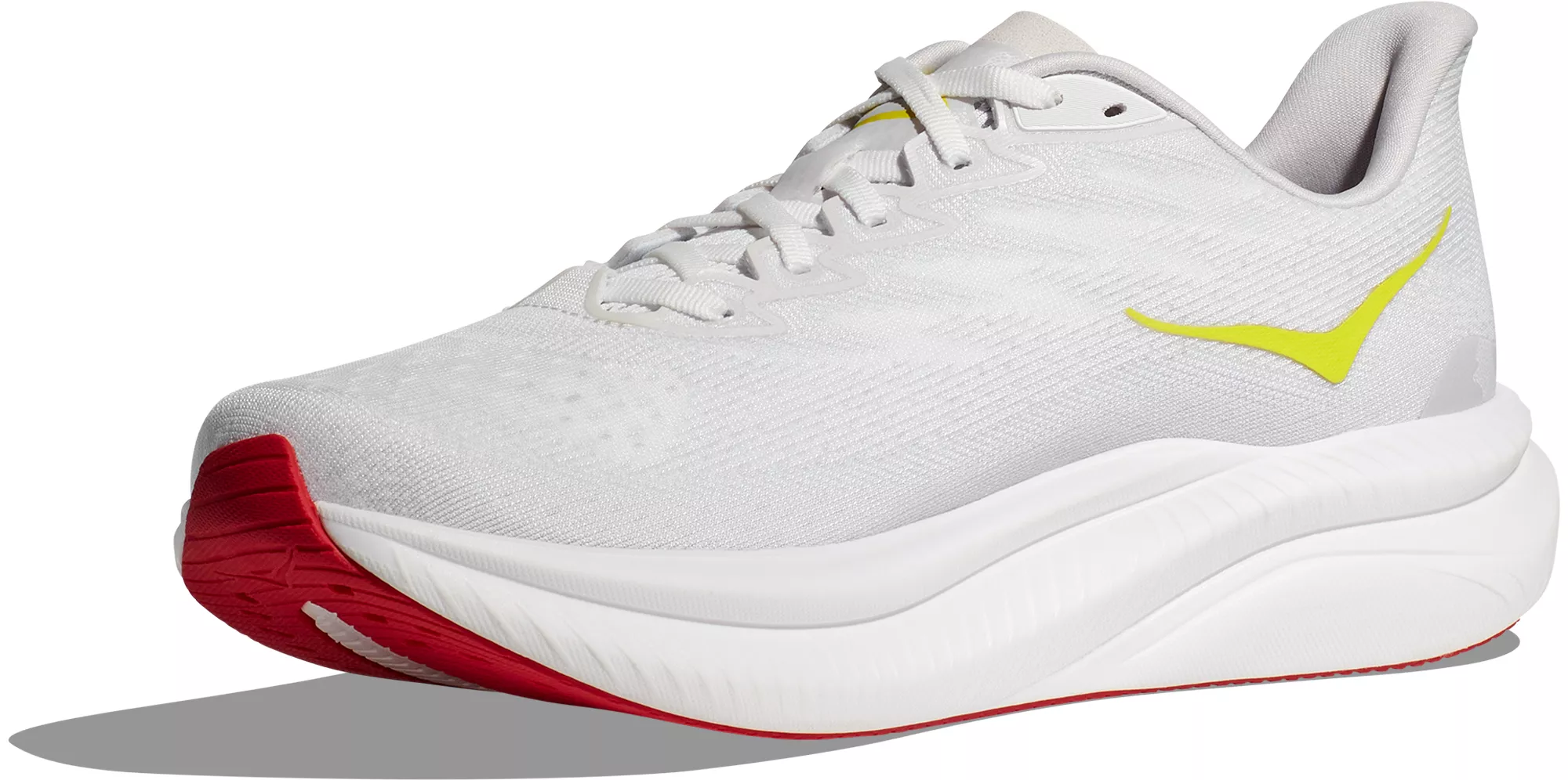 MEN'S HOKA MACH 6 | WHITE / NIMBUS CLOUD - Image 4