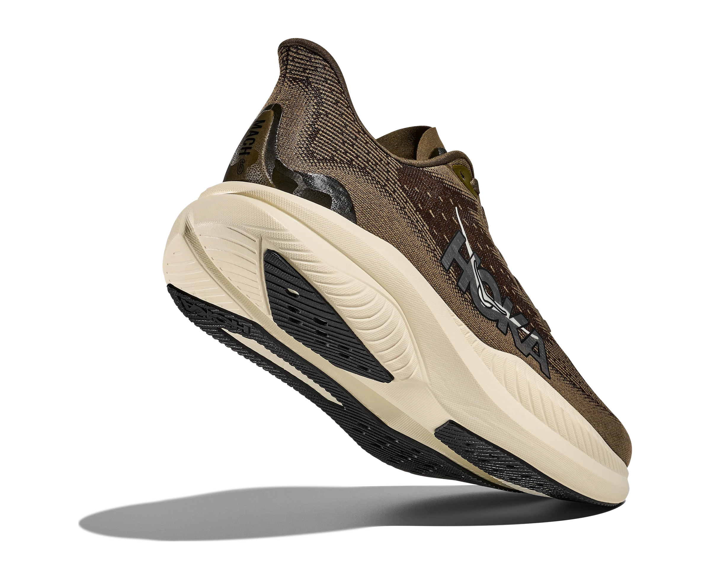 MEN'S HOKA MACH 6 | ANTIQUE OLIVE | TRUFFLE SALT - Image 5