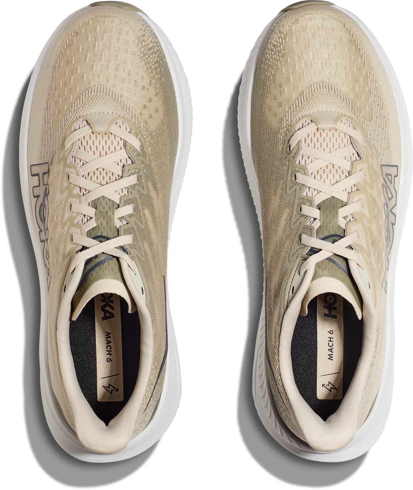 MEN'S HOKA MACH 6 | OAT MILK / BARLEY - Image 6