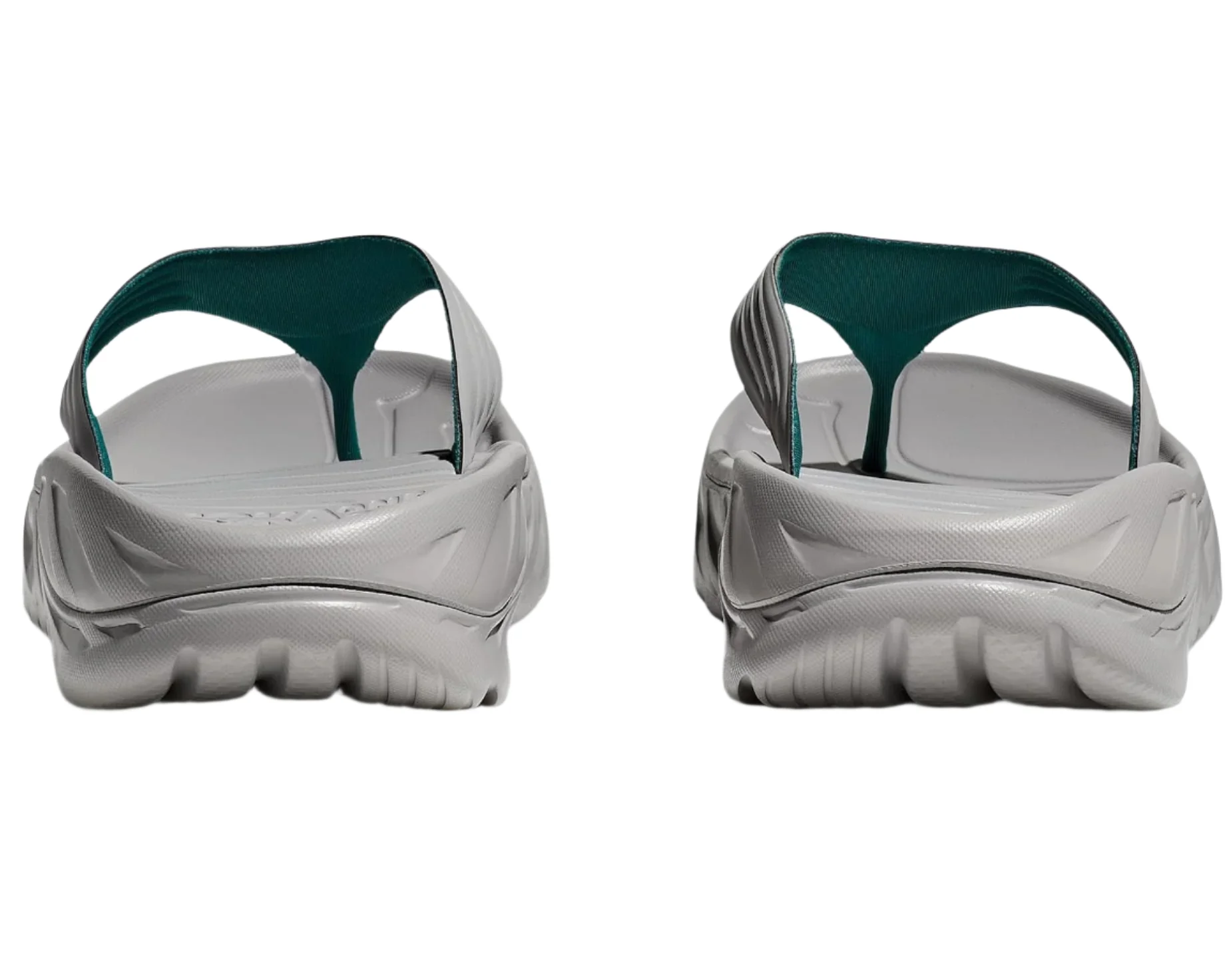MEN'S HOKA ORA RECOVERY FLIP | STELLAR GREY / OCEANIC - Image 6