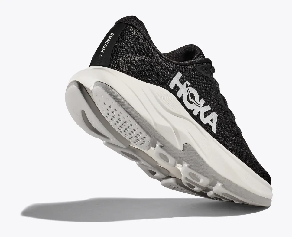 MEN'S HOKA RINCON 4 | BLACK / WHITE - Image 5