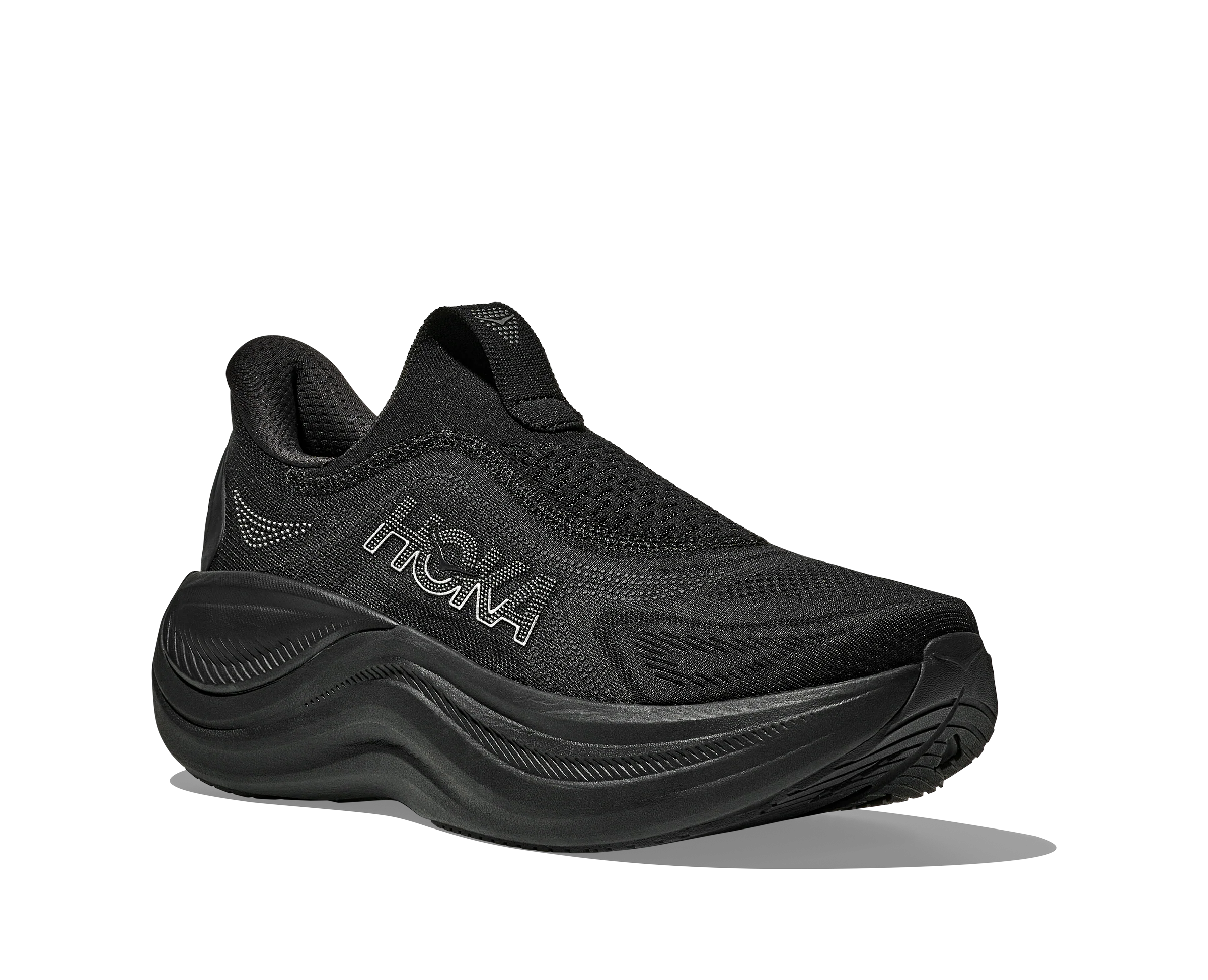 MEN'S HOKA SKYWARD LACELESS | BLACK - Image 5