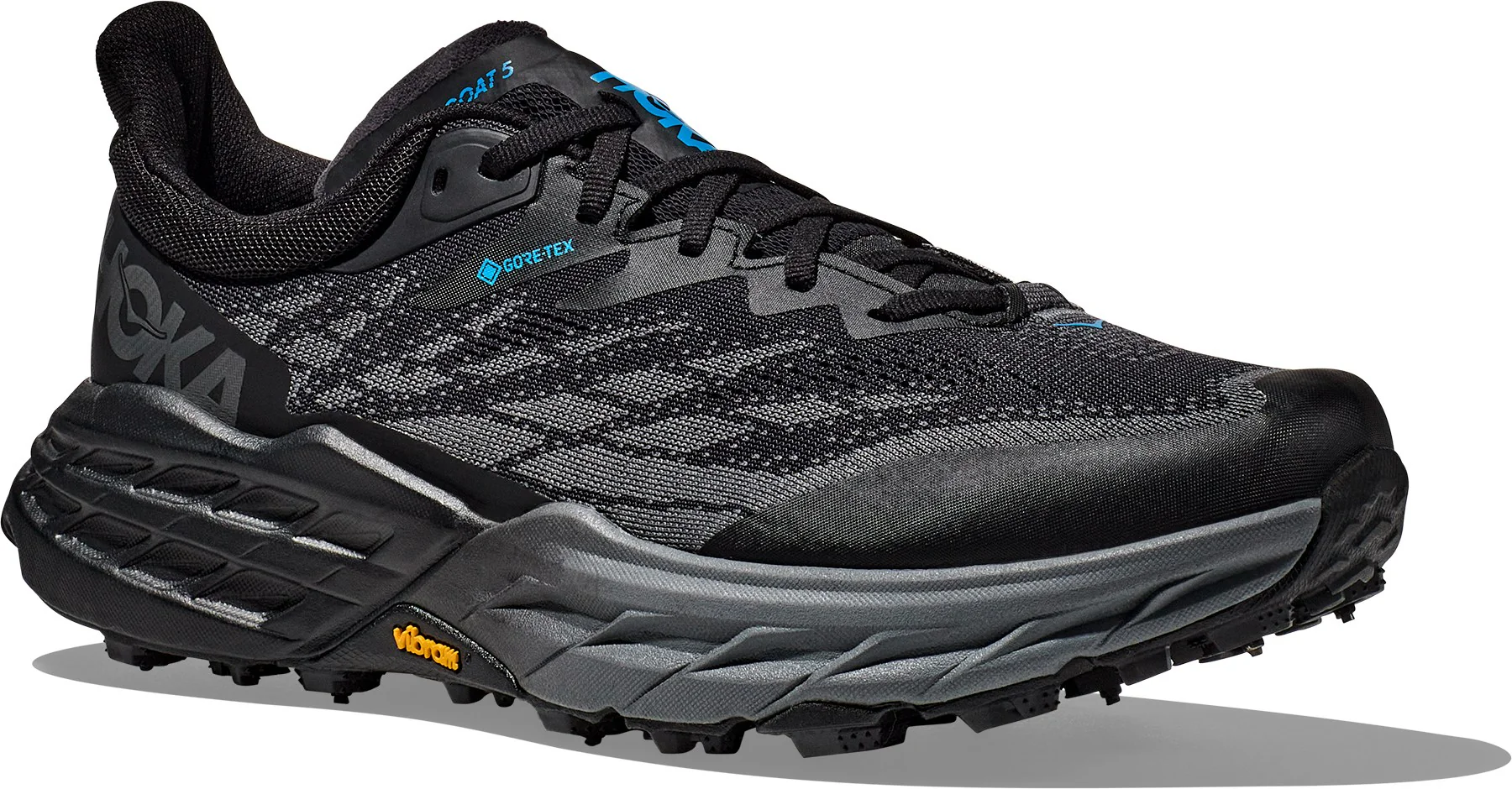 MEN'S HOKA SPEEDGOAT 5 GTX | BLACK / BLACK - Image 3