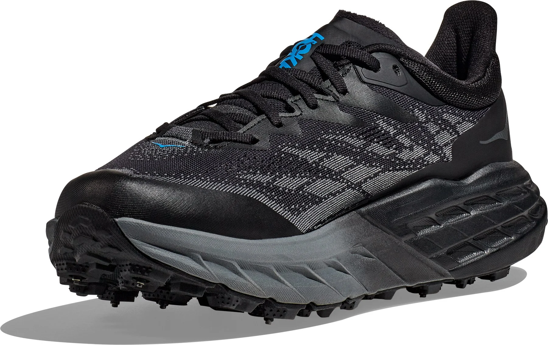 MEN'S HOKA SPEEDGOAT 5 GTX SPIKE | BLACK / BLACK - Image 4