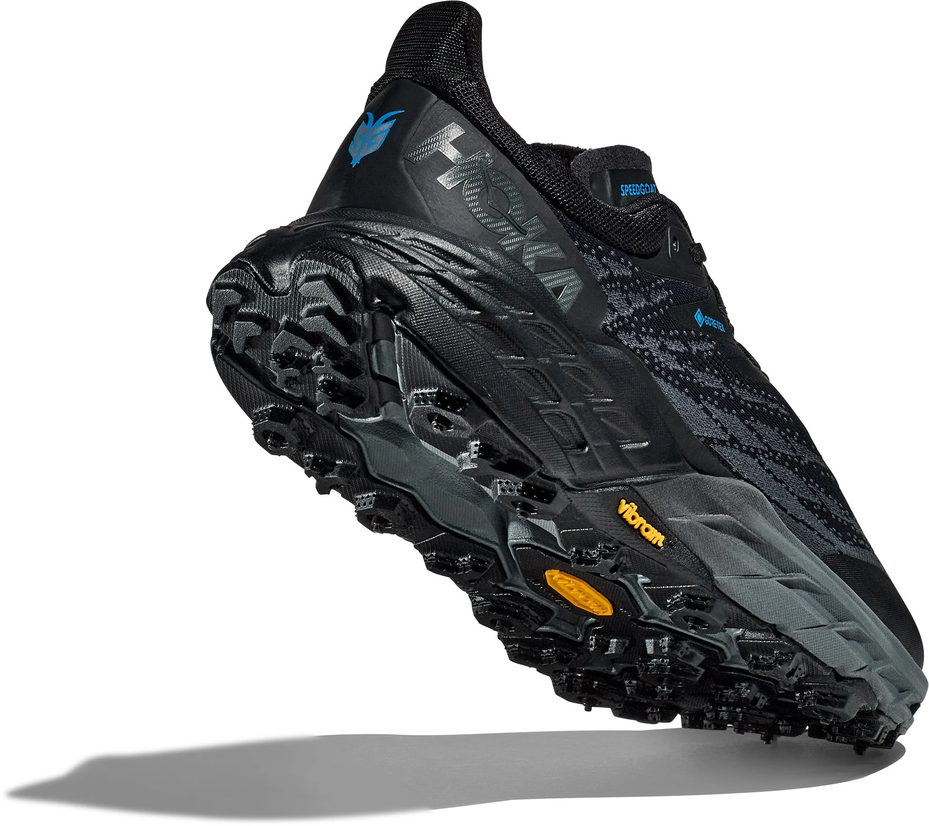MEN'S HOKA SPEEDGOAT 5 GTX SPIKE | BLACK / BLACK - Image 6