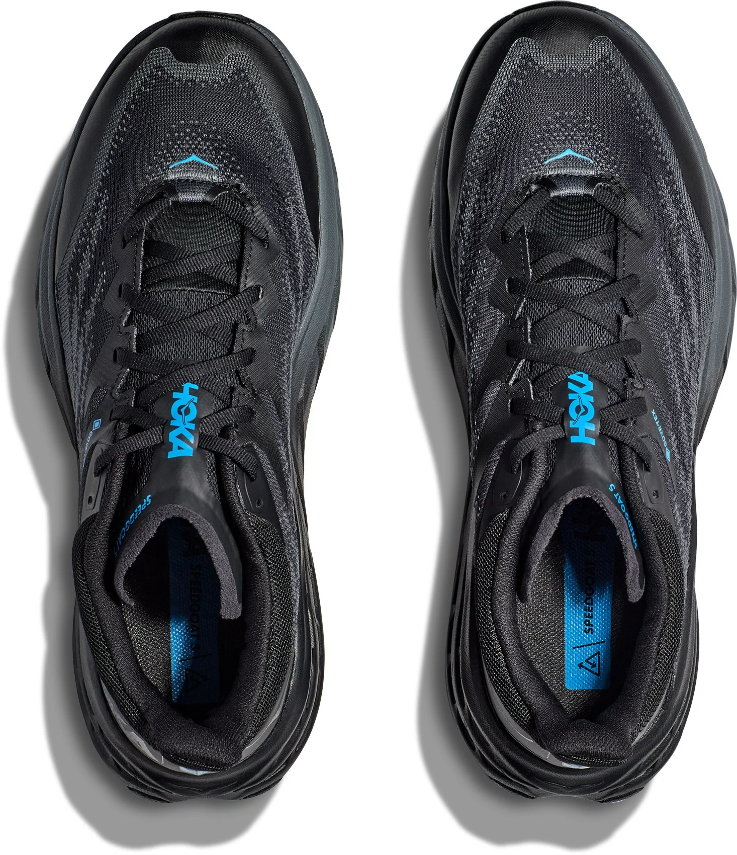 MEN'S HOKA SPEEDGOAT 5 GTX SPIKE | BLACK / BLACK - Image 8