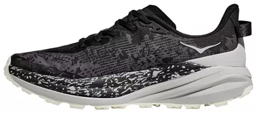 MEN'S HOKA SPEEDGOAT 6 | BLACK / STARDUST - Image 2