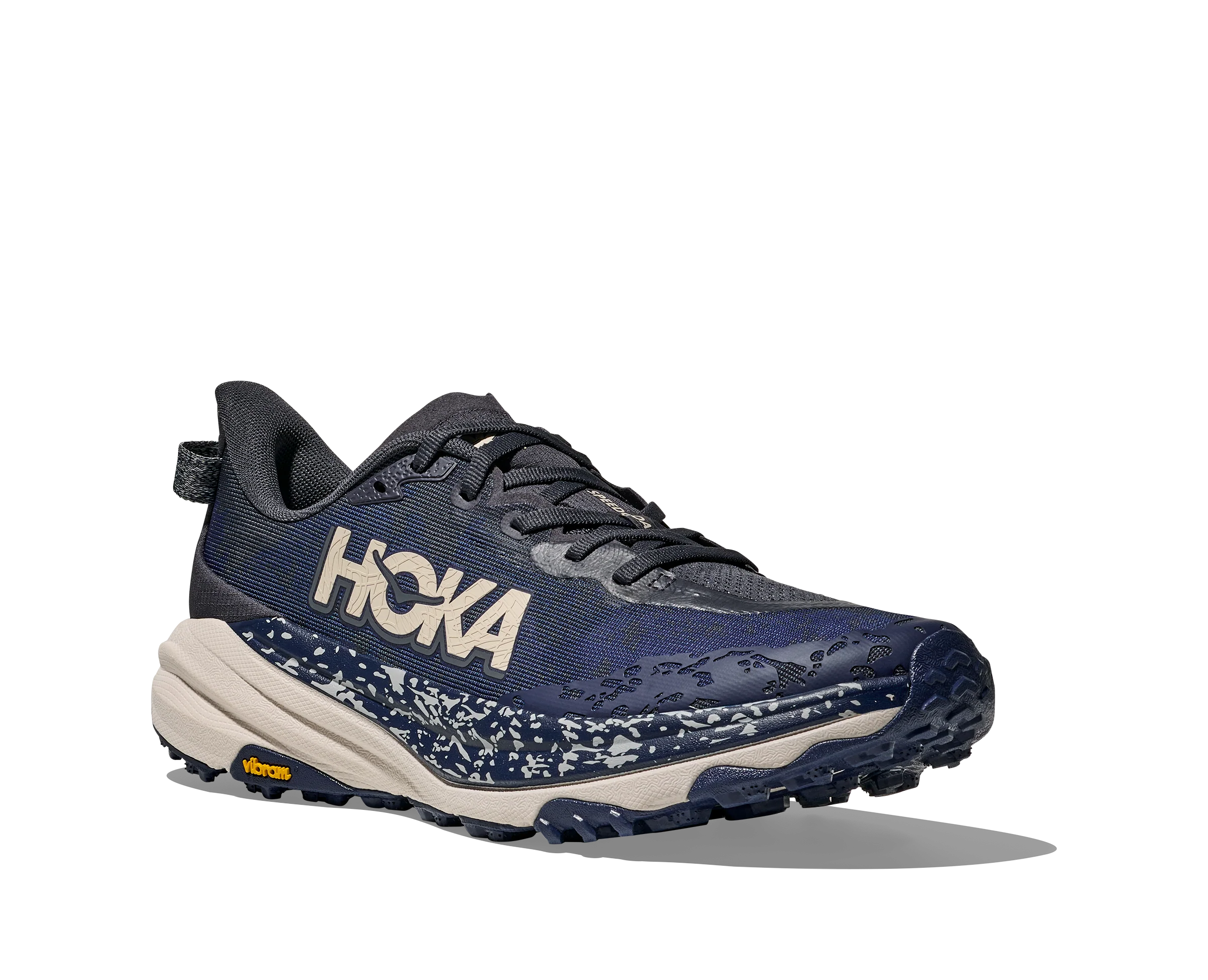 MEN'S HOKA SPEEDGOAT 6 | CHARCOAL GREY | MIDNIGHT BLUE - Image 3