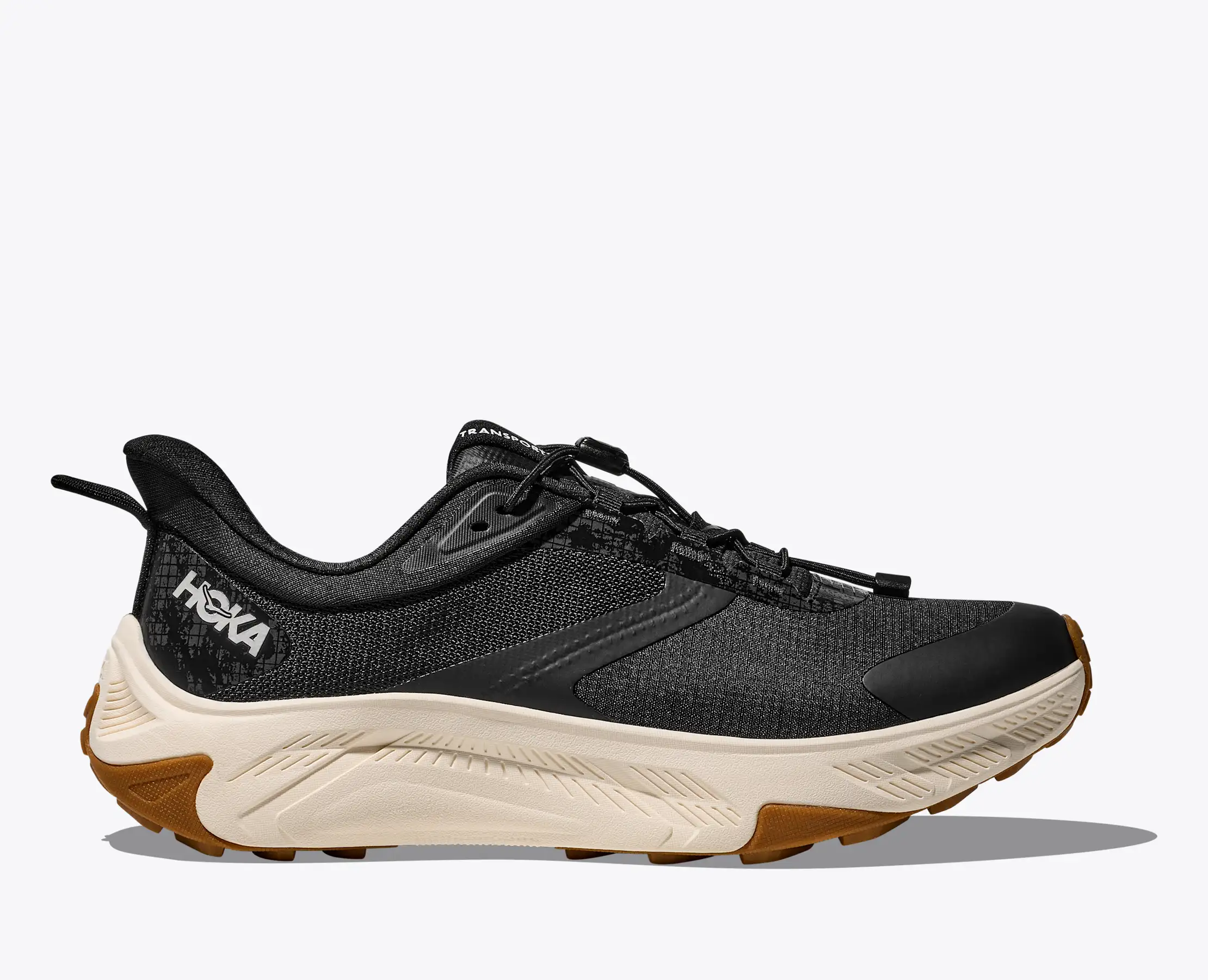 MEN'S HOKA TRANSPORT 2 | BLACK | ALABASTER