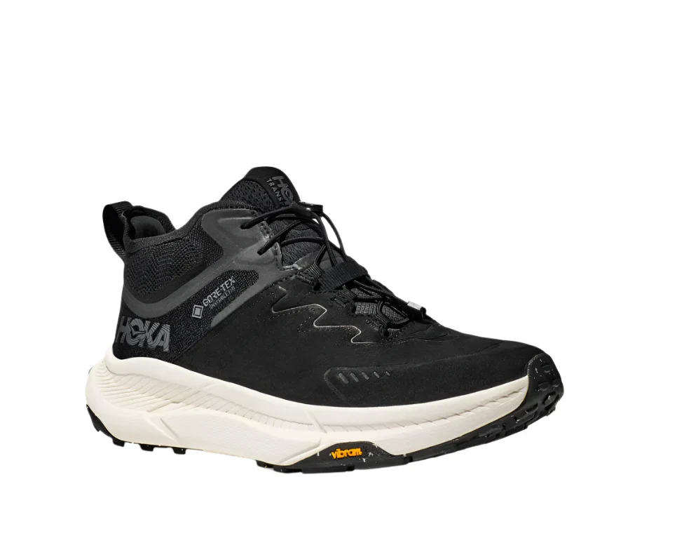 MEN'S HOKA TRANSPORT CHUKKA GTX | BLACK / ALABASTER - Image 2