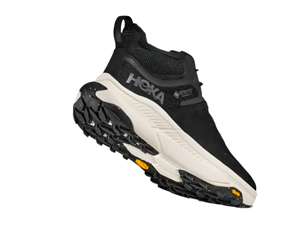 MEN'S HOKA TRANSPORT CHUKKA GTX | BLACK / ALABASTER - Image 4