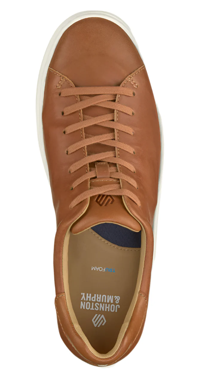 MEN'S JOHNSTON & MURPHY ANDERS LACE-TO-TOE | TAN FULL GRAIN - Image 3